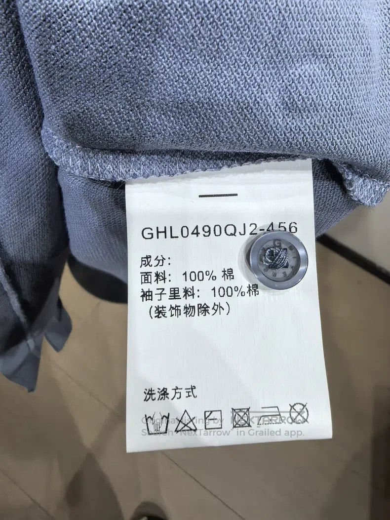 Givenchy Givenchy New Mens Short Sleeve Polo, Blue, Double Layer Size US M / EU 48-50 / 2 - 5 Thumbnail