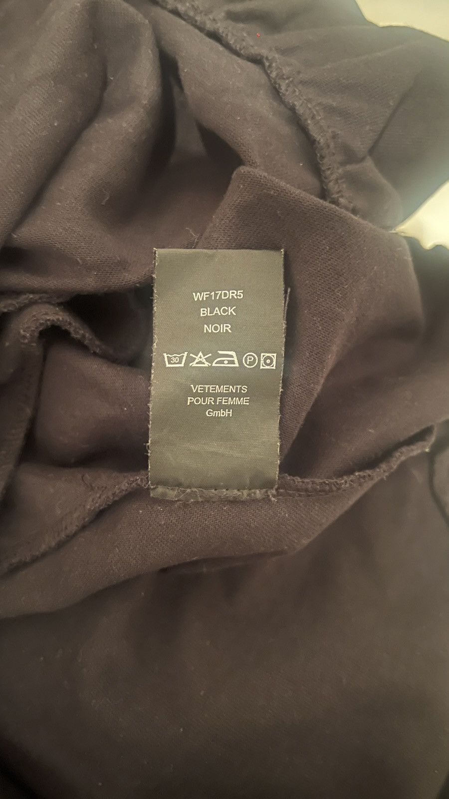 Vetements Vetements Total Darkness TFD Dress Size XS / US 0-2 / IT 36-38 - 10 Thumbnail