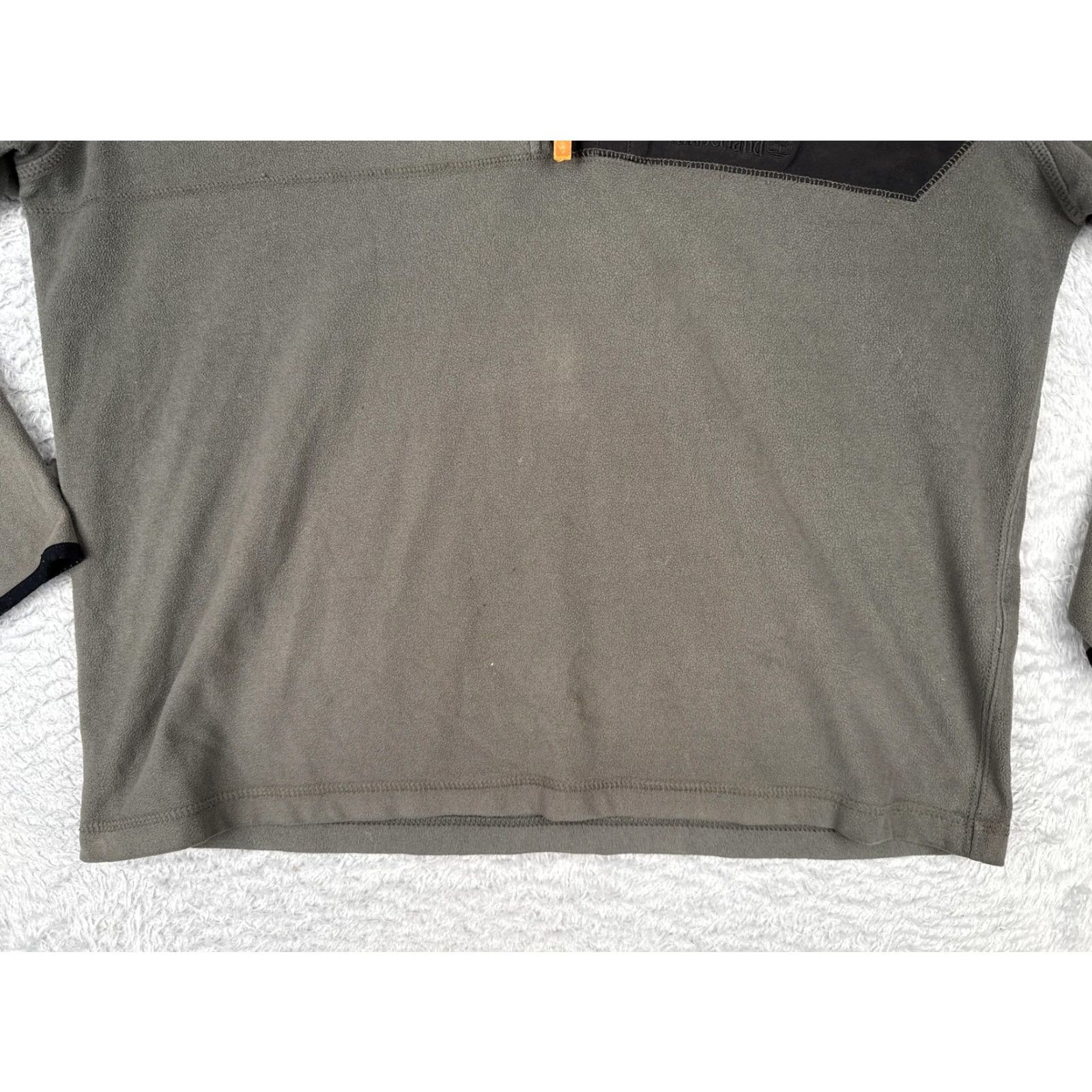 Timberland Timberland Sweater Mens XL Green 1/4 Zip Fleece Pullover Outdoor Knit Pocket Logo Long Sleeve Mock Neck Casual Winter Fall Spring Mens Size US XL / EU 56 / 4 - 5 Thumbnail