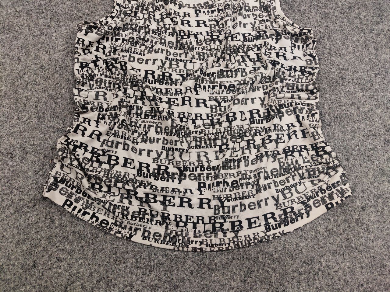 Burberry Burberry Vintage Authentic monogram Women's T-shirt tank top Size M / US 6-8 / IT 42-44 - 8 Thumbnail