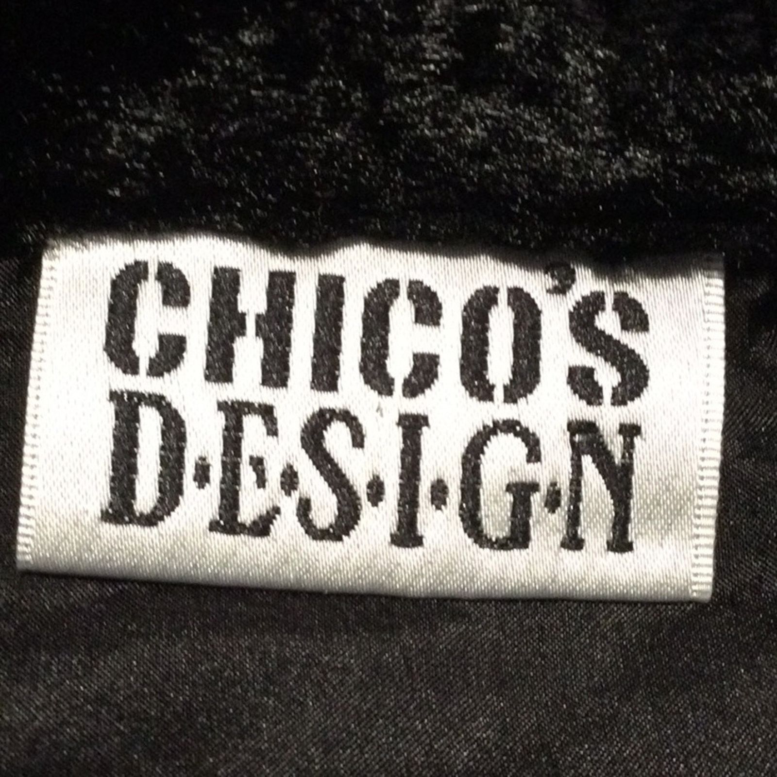 Chicos Chico's Design Vintage Black Velour Jacket Size 2/L/12 Size L / US 10 / IT 46 - 11 Thumbnail