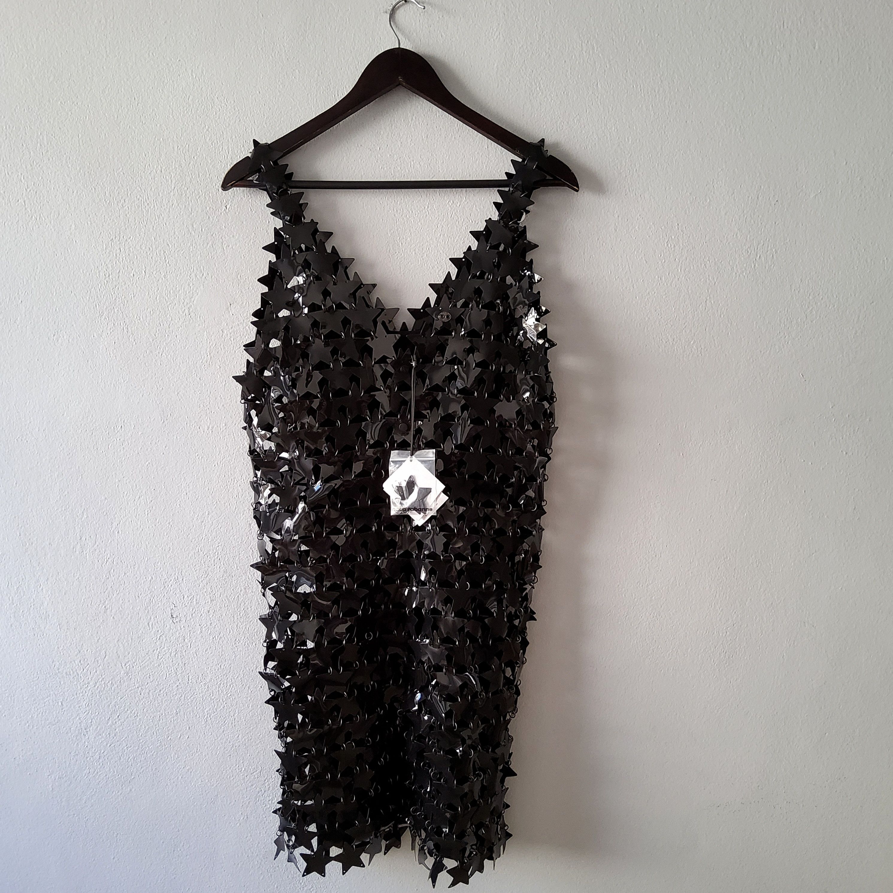 Paco Rabanne Paco Rabanne FW 2019 star chainmail shift mini dress Size XL / US 12-14 / IT 48-50 - 6 Thumbnail