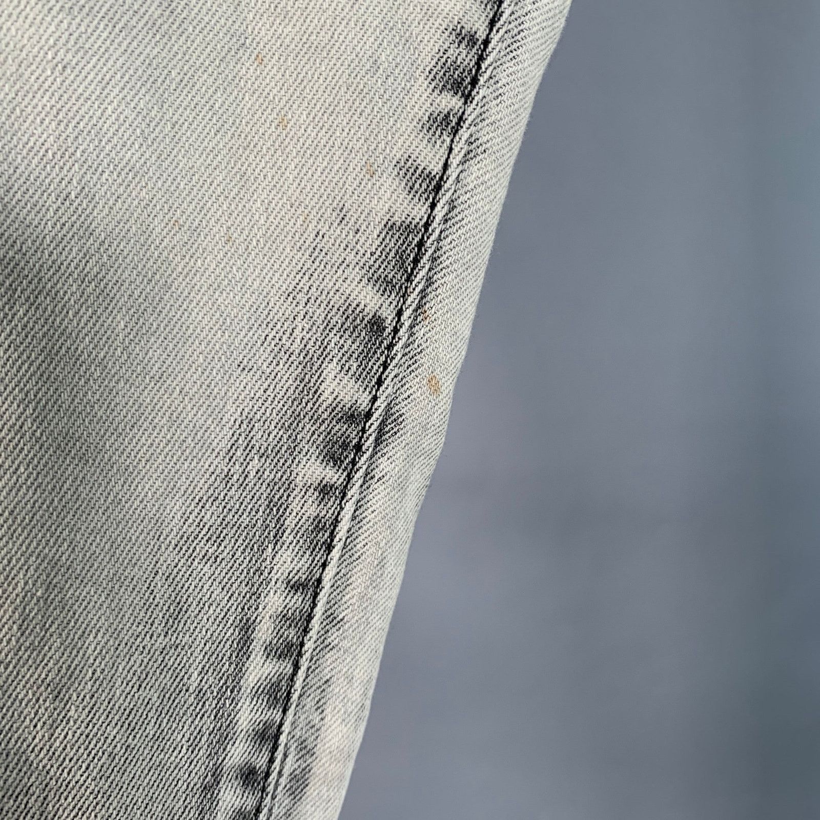 Dolce & Gabbana Size 30 Grey Cotton Blend Twill Skinny Zip Fly Jeans Size US 30 / EU 46 - 7 Thumbnail