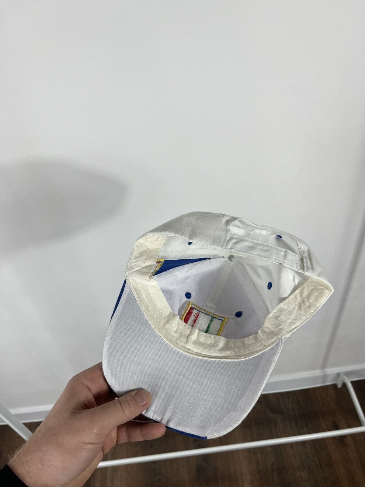 Other Italia Tricolore Embroidered Baseball Cap Blue White Size ONE SIZE - 8 Thumbnail