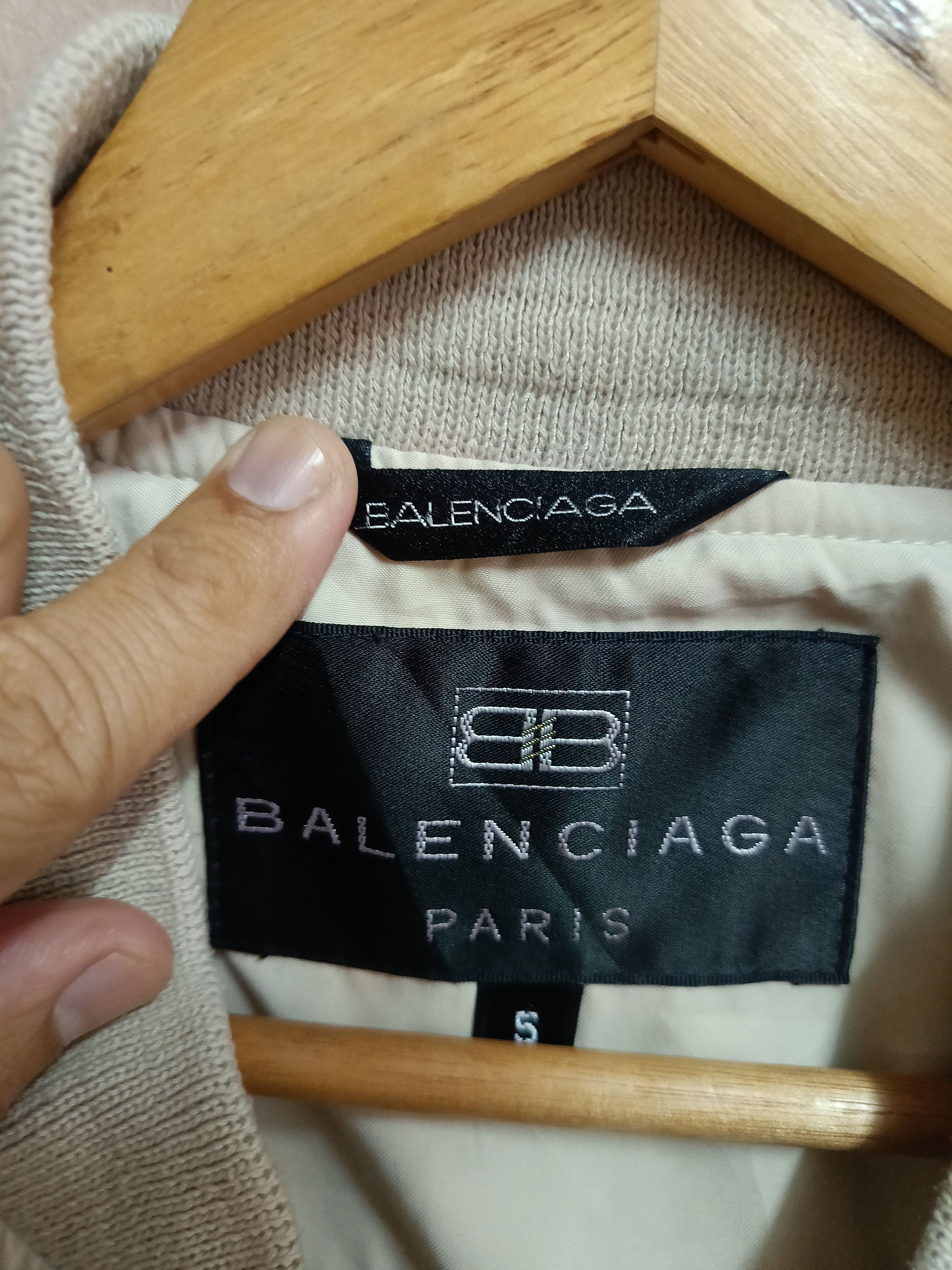 Balenciaga Vintage Balenciaga bomber Jacket Size US L / EU 52-54 / 3 - 3 Thumbnail