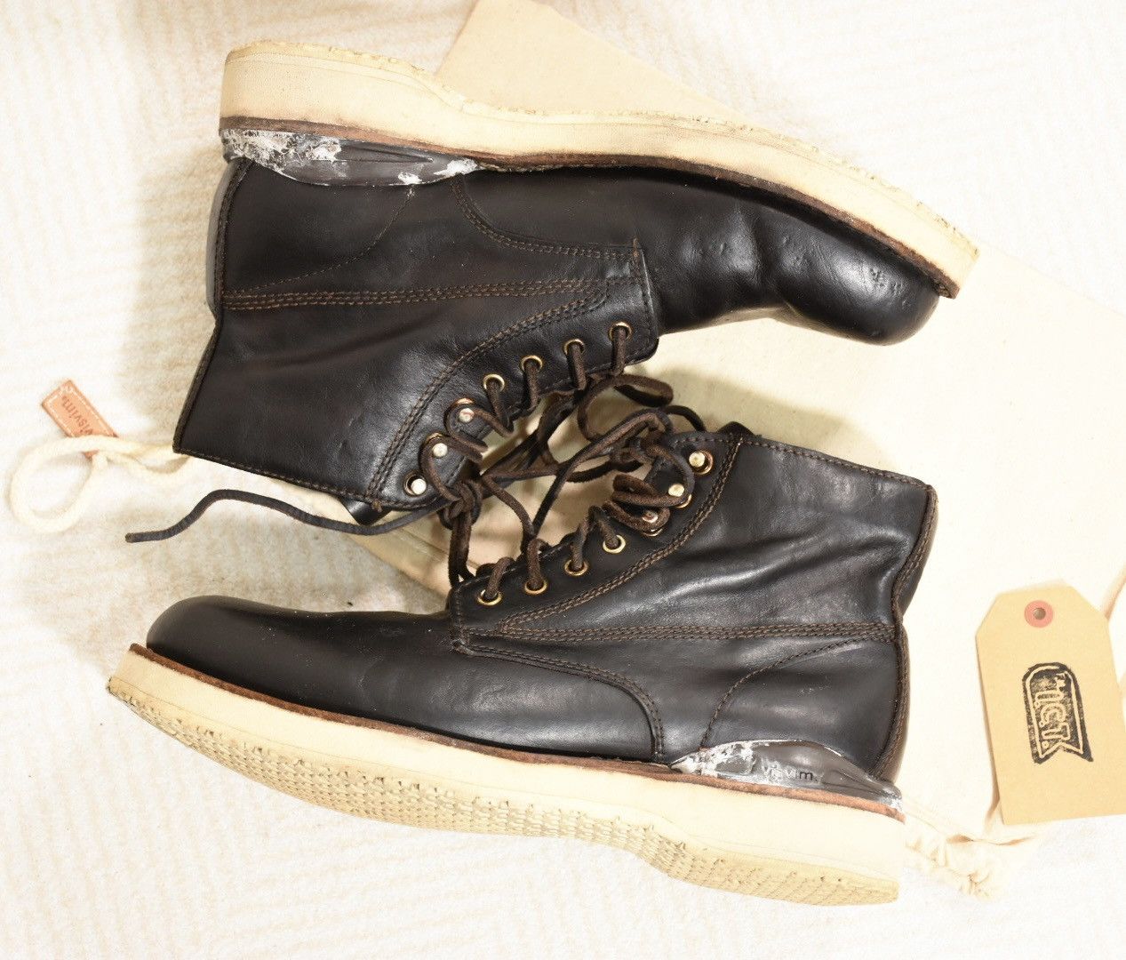 Visvim Visvim ICT 14ss Virgil Boots Folk Dk.Mud Size US 9 / EU 42 - 7 Thumbnail