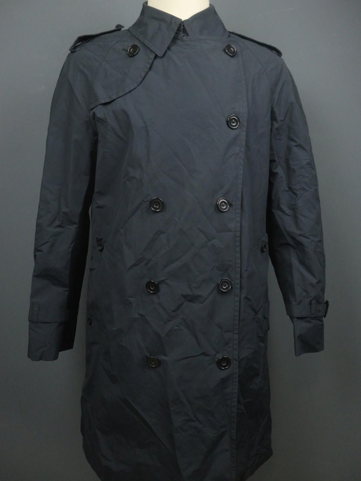 Aquascutum Aquascutum Gray Cotton Double Trench Coat Size 42R Size M / US 6-8 / IT 42-44 - 1 Thumbnail