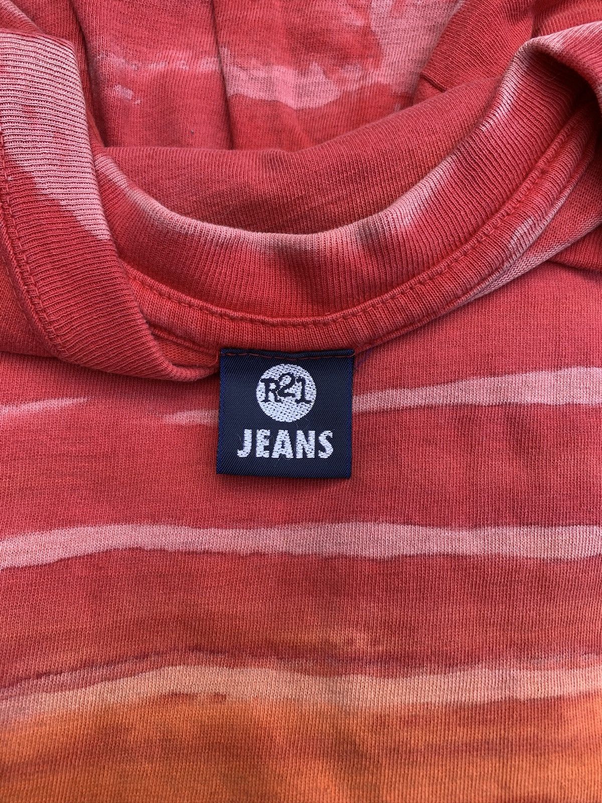 Vintage Vintage Rue21 Jeans Tie-Dye Striped Surfwear T-Shirt Size US XL / EU 56 / 4 - 3 Thumbnail