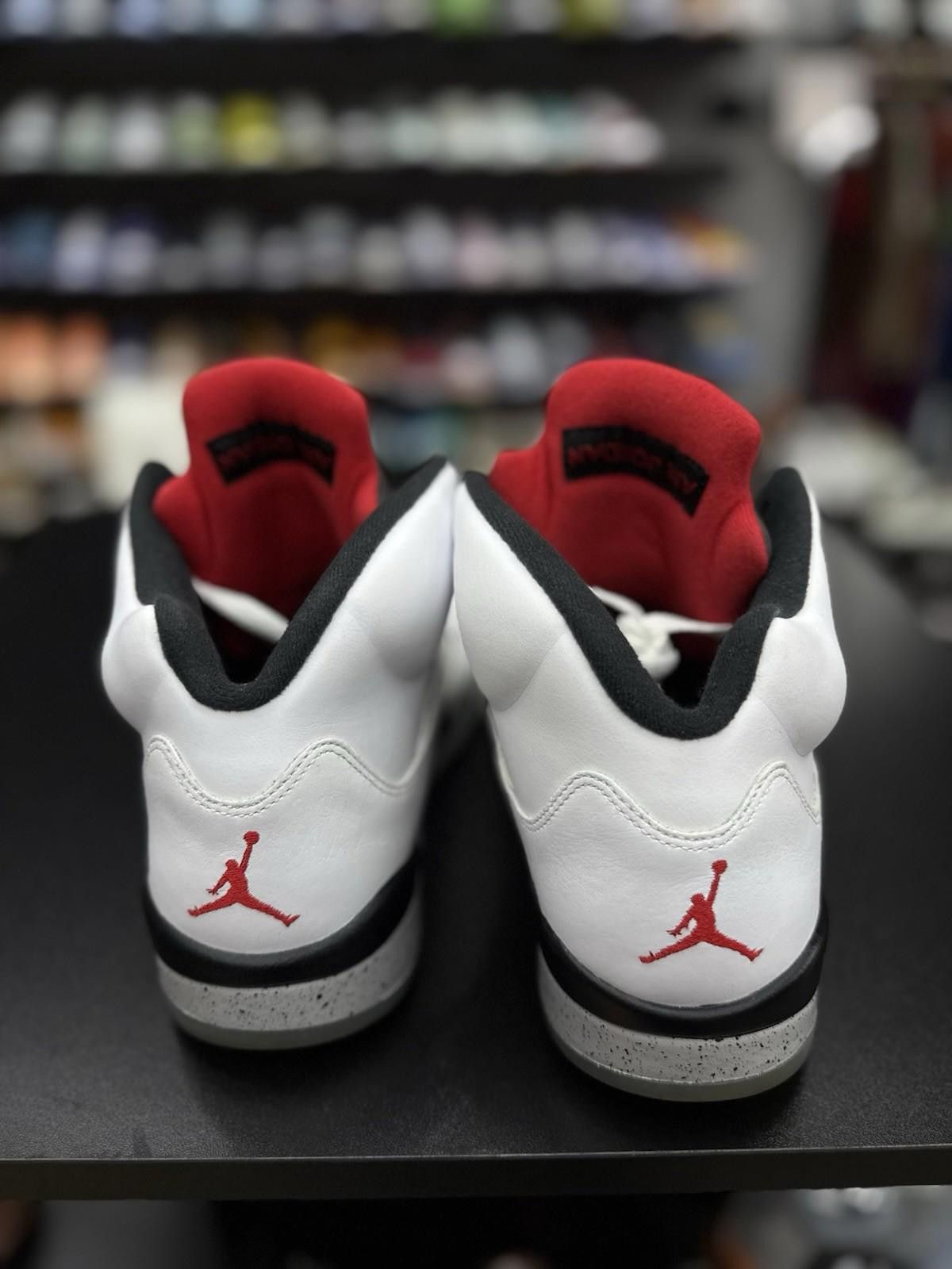 Jordan Brand Size 10.5 - Air Jordan 5 Retro White Cement (136027-104) Size US 10.5 / EU 43-44 - 7 Thumbnail