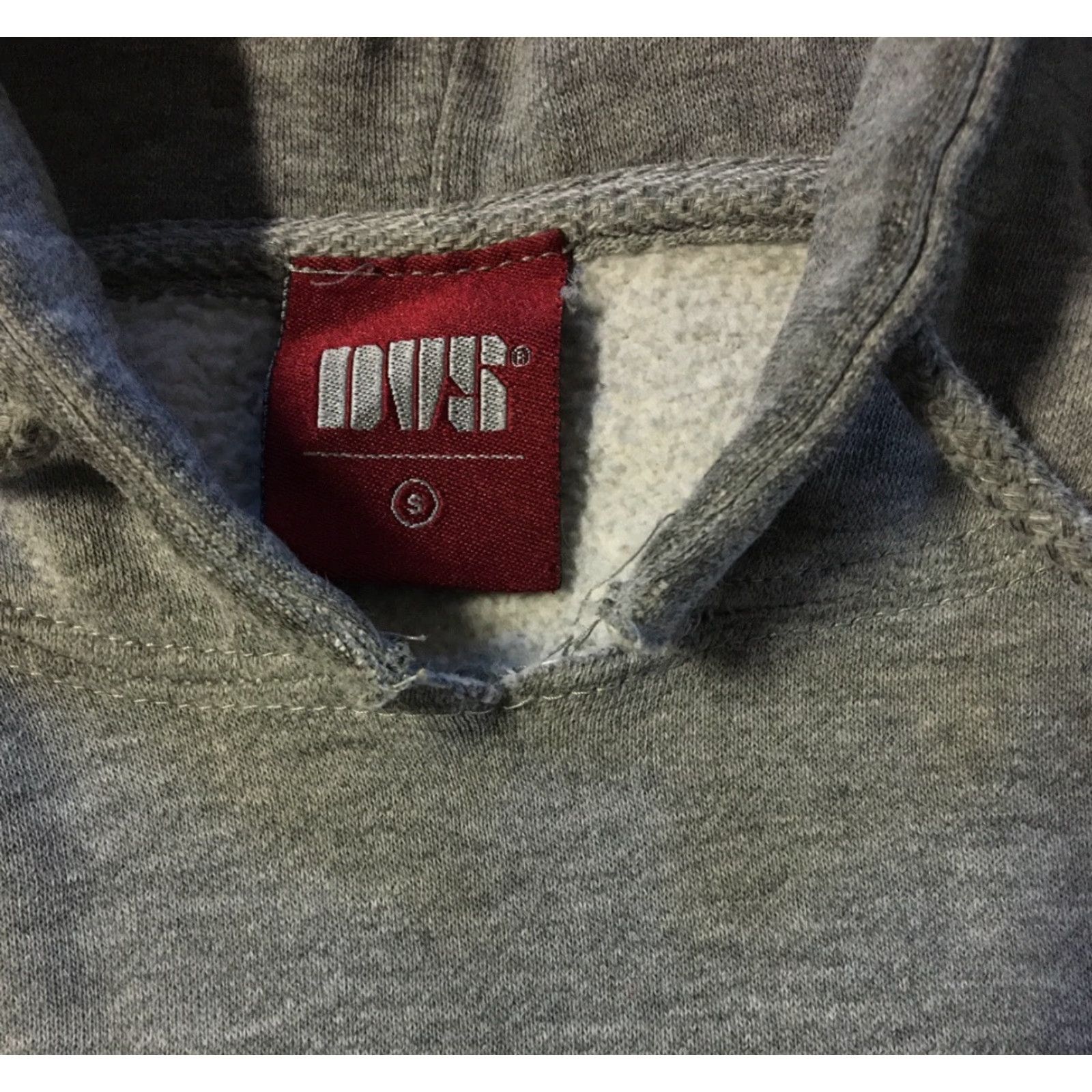 Spitfire VINTAGE DVS Shoes Faded Spellout Hoodie S Skate Matix DC Adio Es Surf 90s Y2K Grunge Shirt Mens S Gray Size US S / EU 44-46 / 1 - 4 Thumbnail