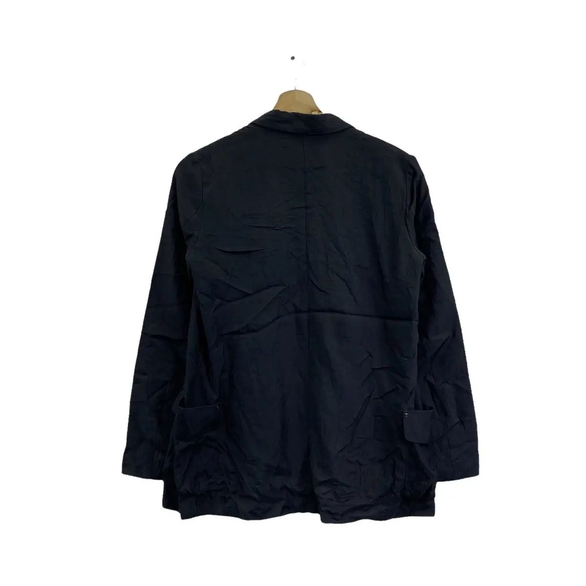 5351 POUR LES HOMMES Vtg 5351 POUR LES FEMMES Minimalist Indigo Jacket Cardigan Size US S / EU 44-46 / 1 - 2 Thumbnail