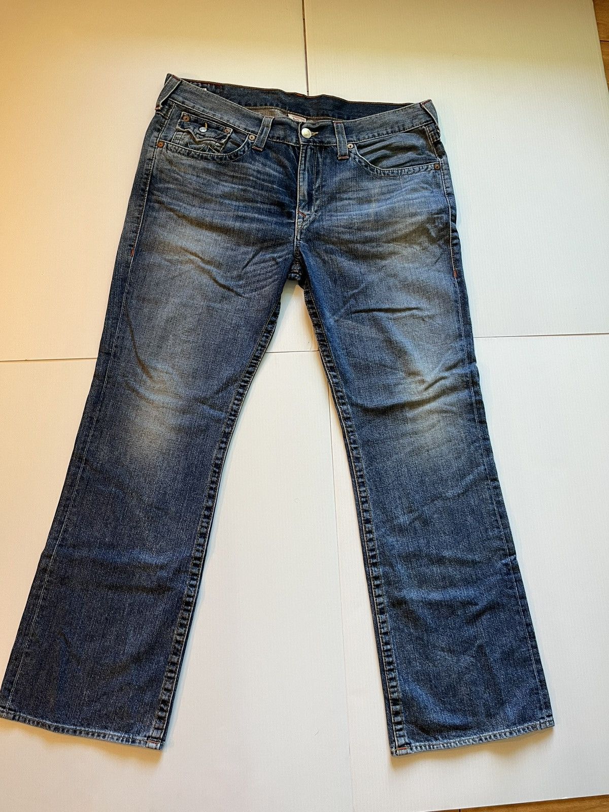 True Religion × Vintage Vintage True Religion Billy style denim Size US 40 / EU 56 - 2 Thumbnail