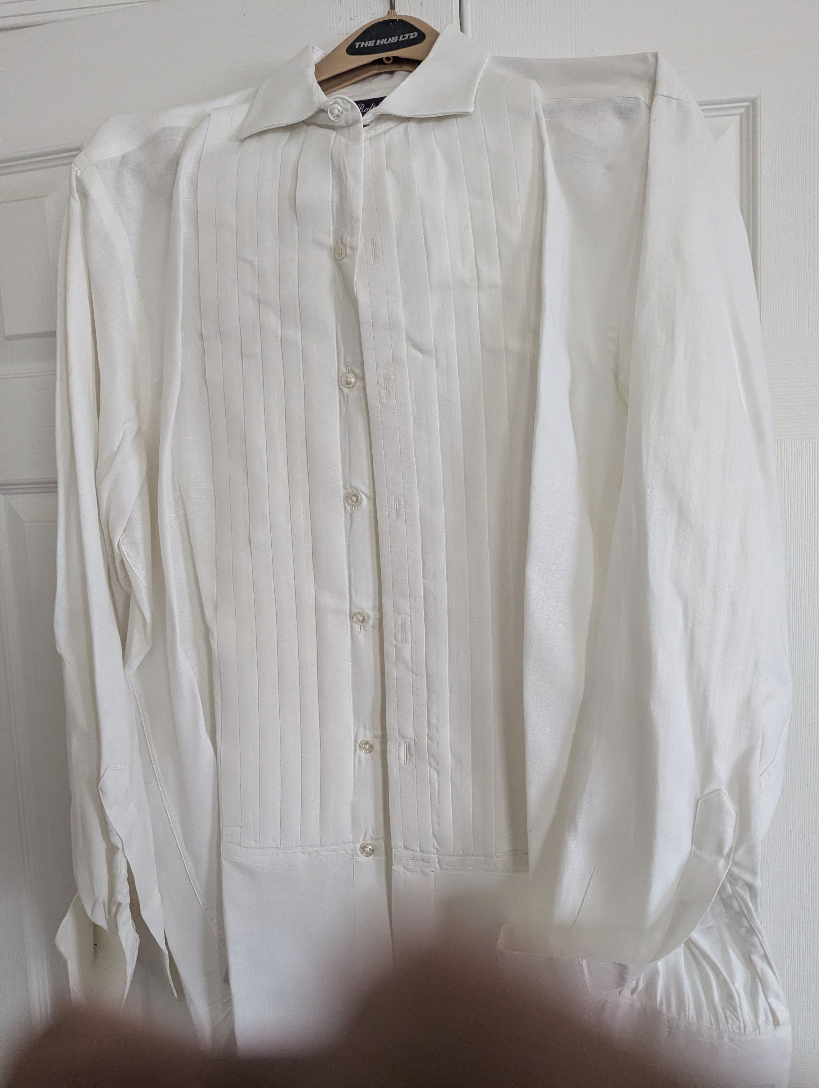 Ralph Lauren Purple Label Custom made formal wear shirt Size US XL / EU 56 / 4 - 3 Thumbnail