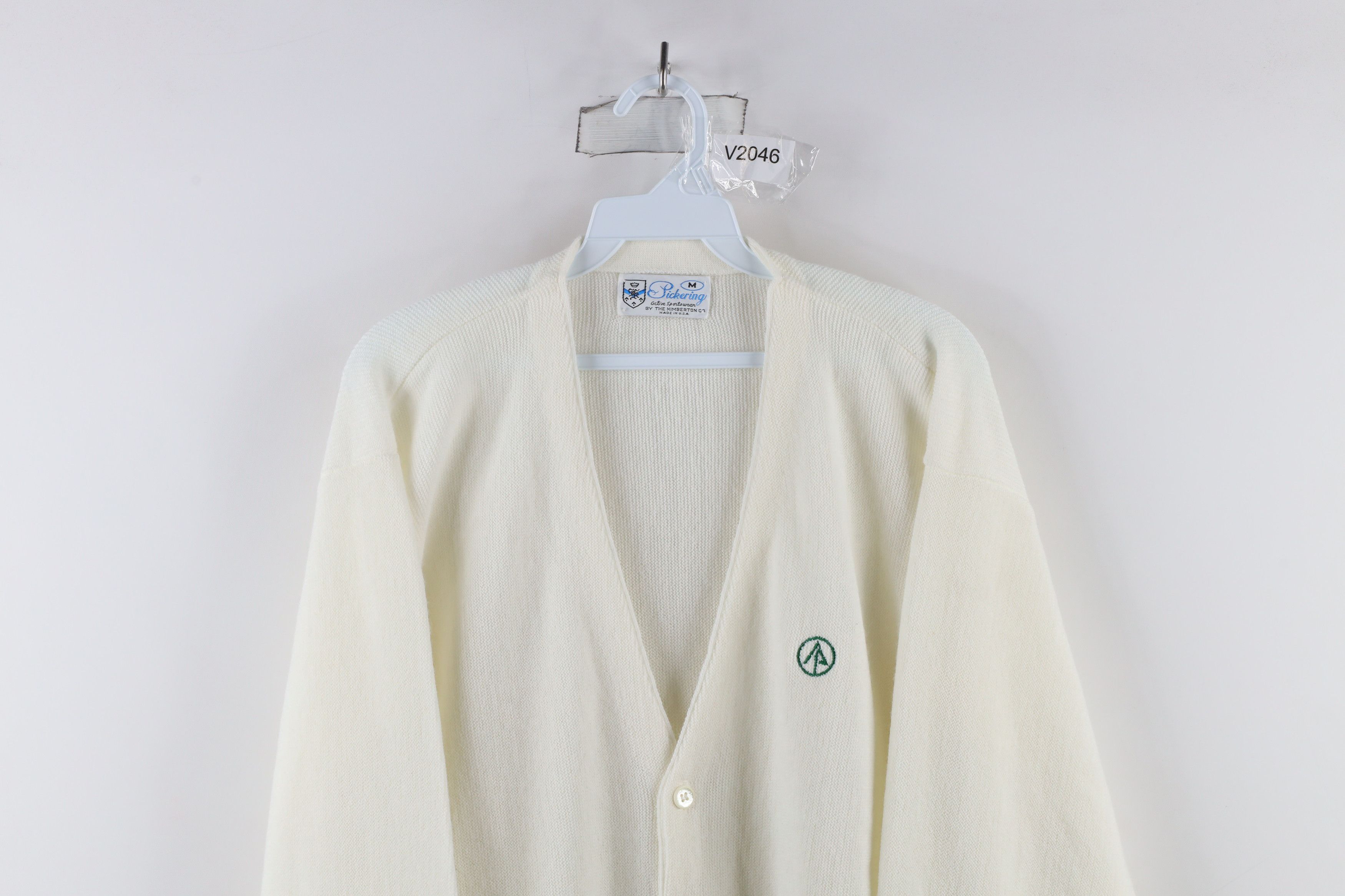 Vintage Vinage 70s Streetwear Paper Knit Cardigan Sweater USA Size US M / EU 48-50 / 2 - 2 Thumbnail