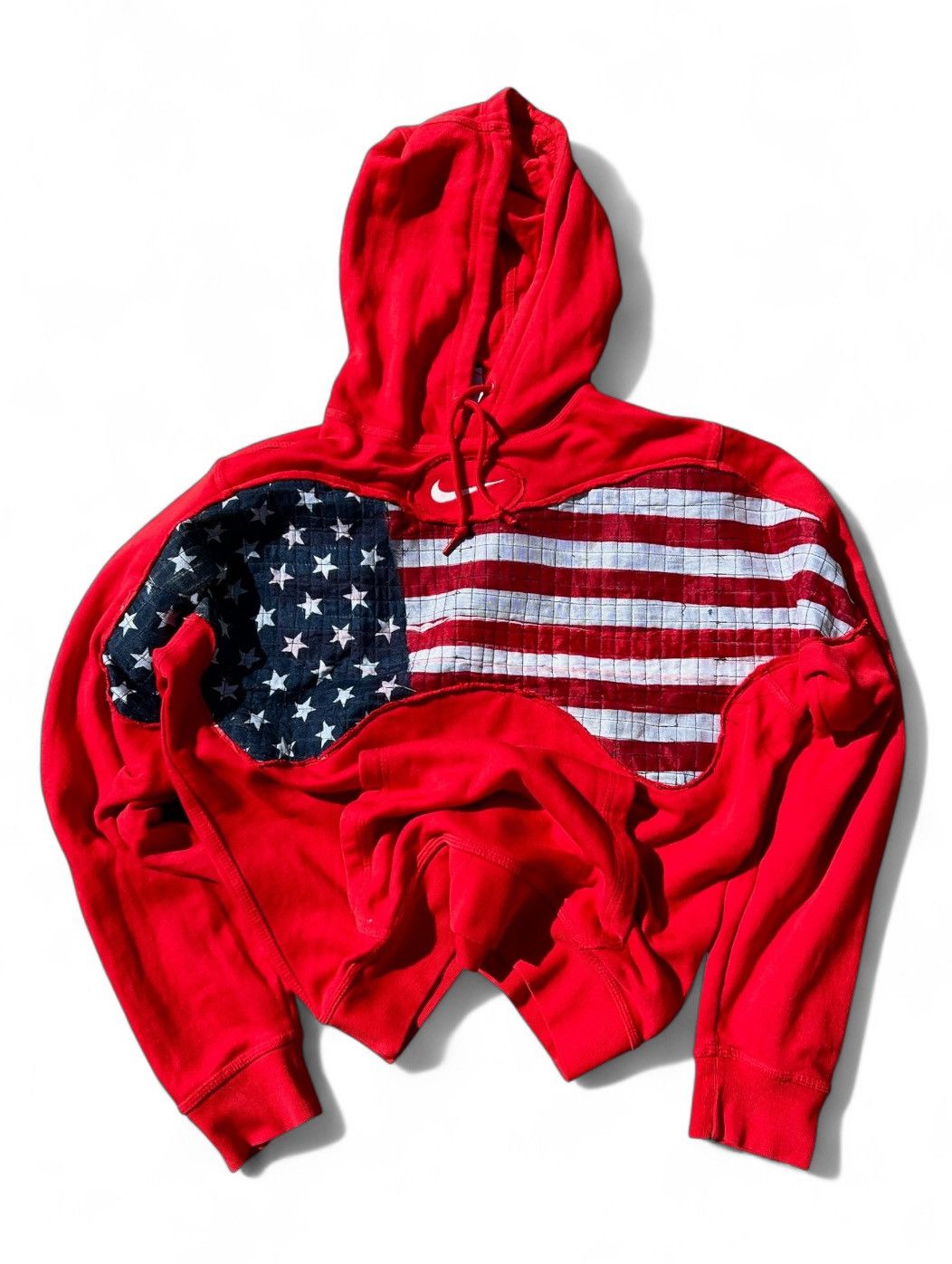 Nike NIKE HOODIE BORO STYLE PATCHWORK Size US S / EU 44-46 / 1 - 1 Thumbnail