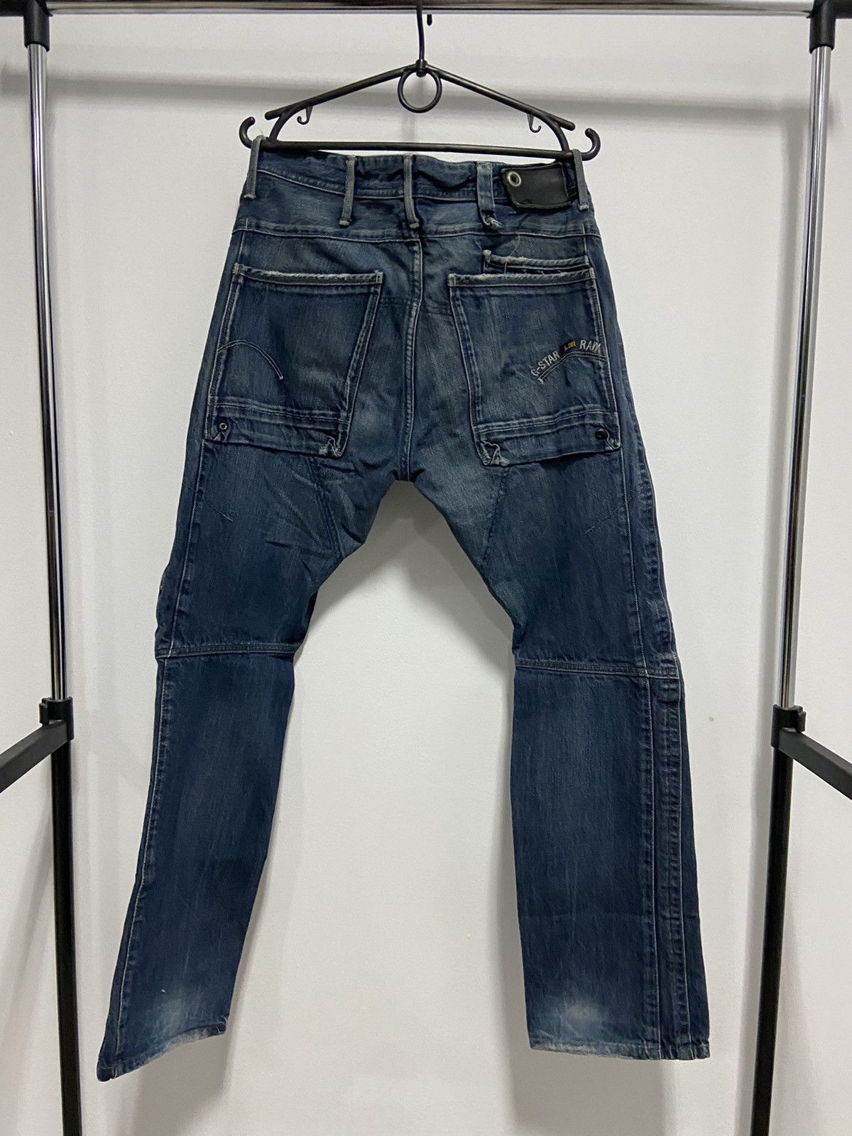 G-Star × Vintage G star raw denim pants Avant Garde Y2K Diesel Vintage Size US 34 / EU 50 - 3 Thumbnail