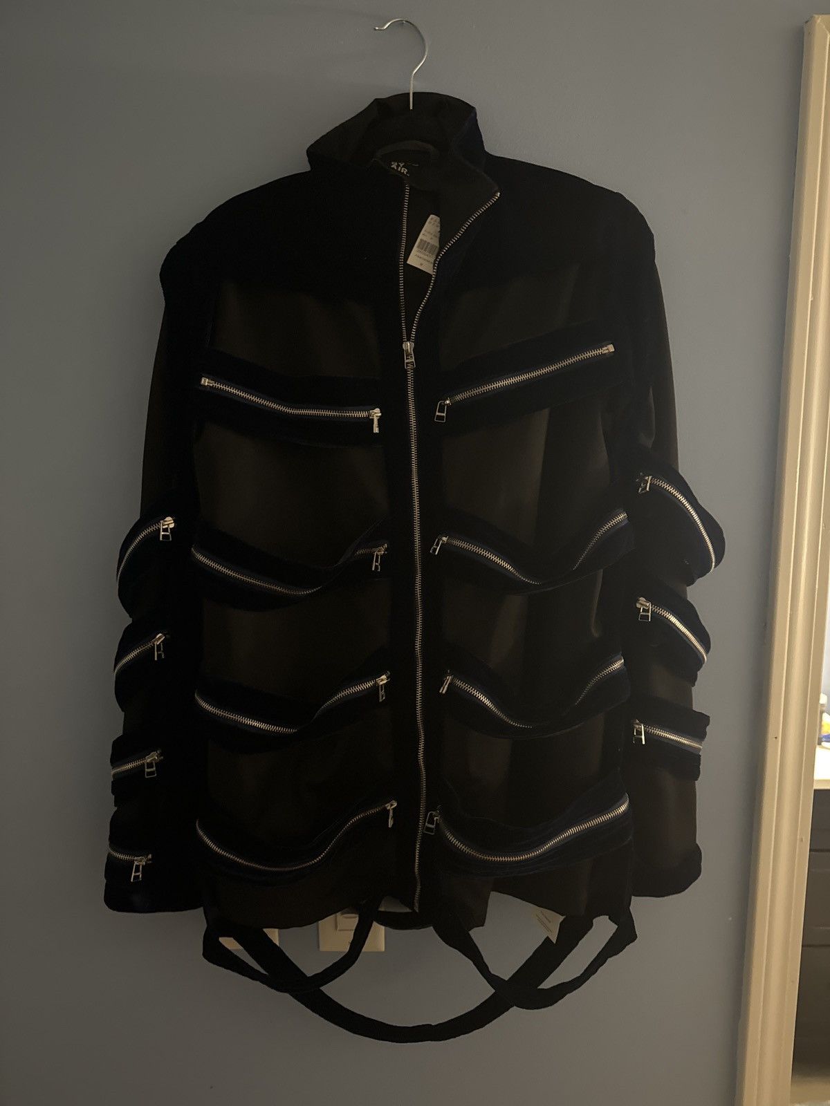 Hood by Air ブラック Dead Inside プルオーバー Hood by Air ブラック Dead Inside プルオーバー