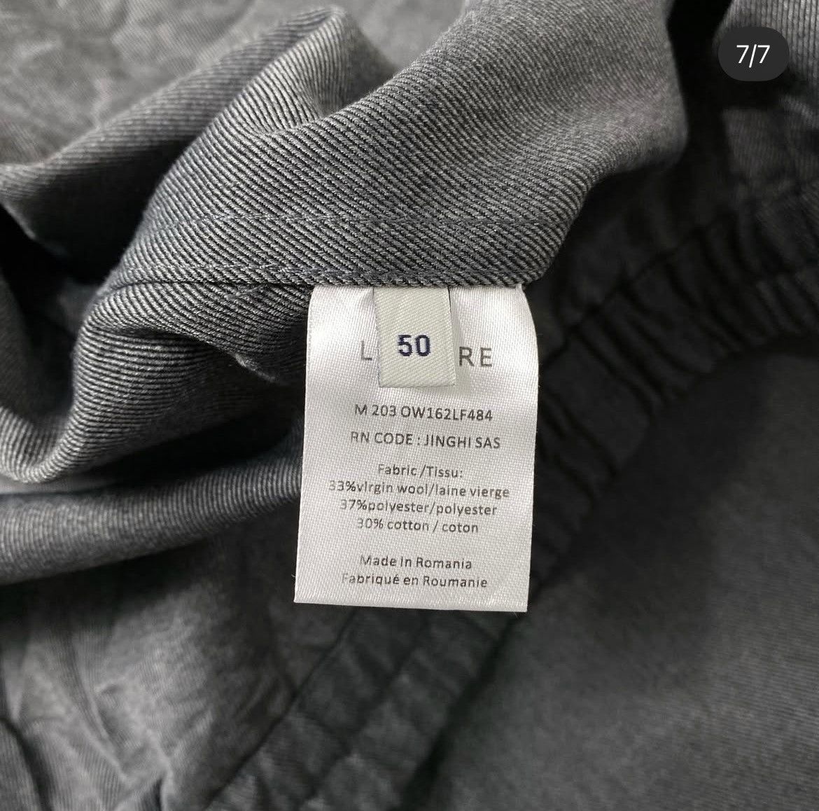 Lemaire Lemaire 20AW Military Blouson Anthracite Overshirt Size US L / EU 52-54 / 3 - 7 Thumbnail