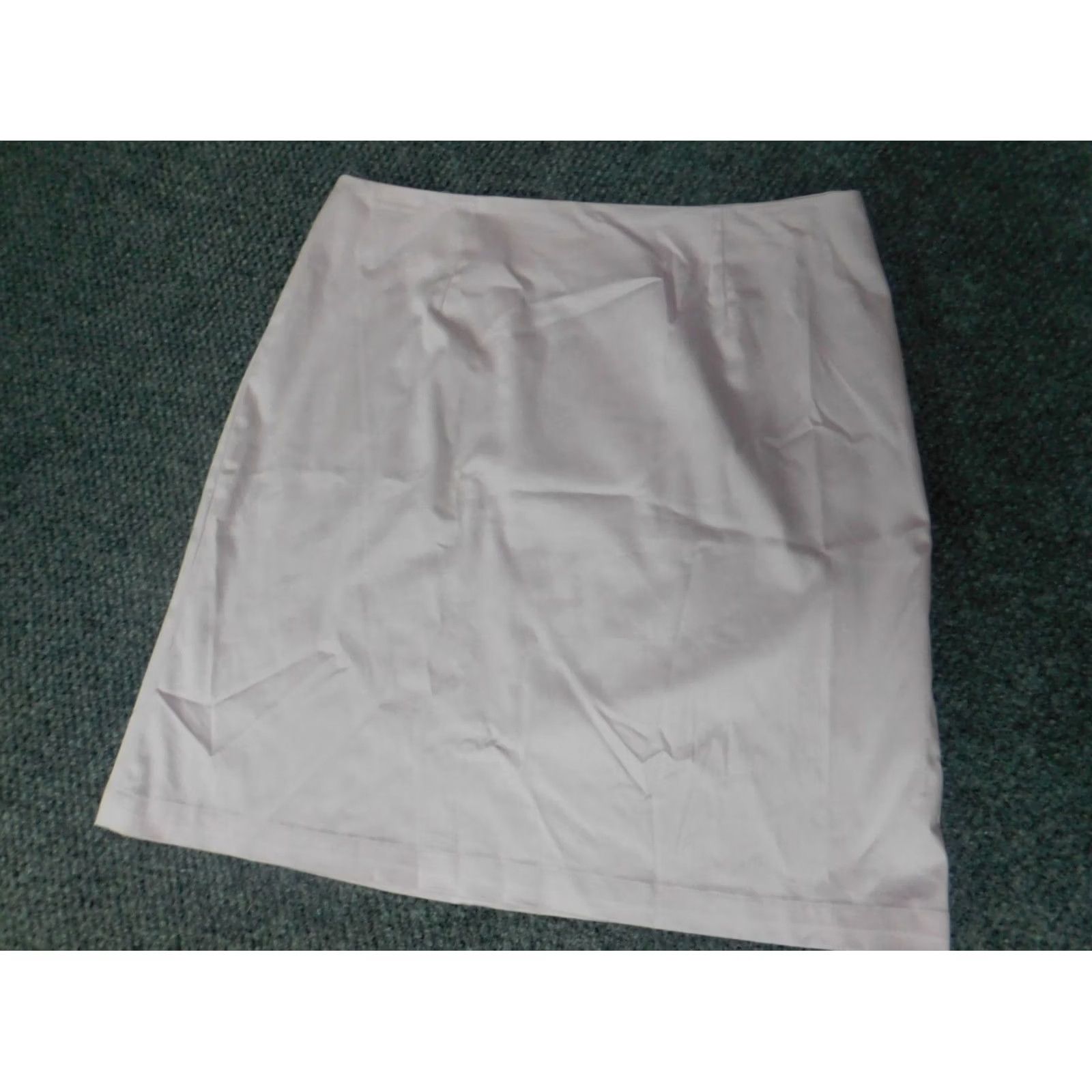 Old Navy Old Navy Skirt Womens 10 Purple A-Line Zip Knee Length Casual Canvas Polyester Zipper Lined Midi? Size 32" / US 10 / IT 46 - 4 Thumbnail
