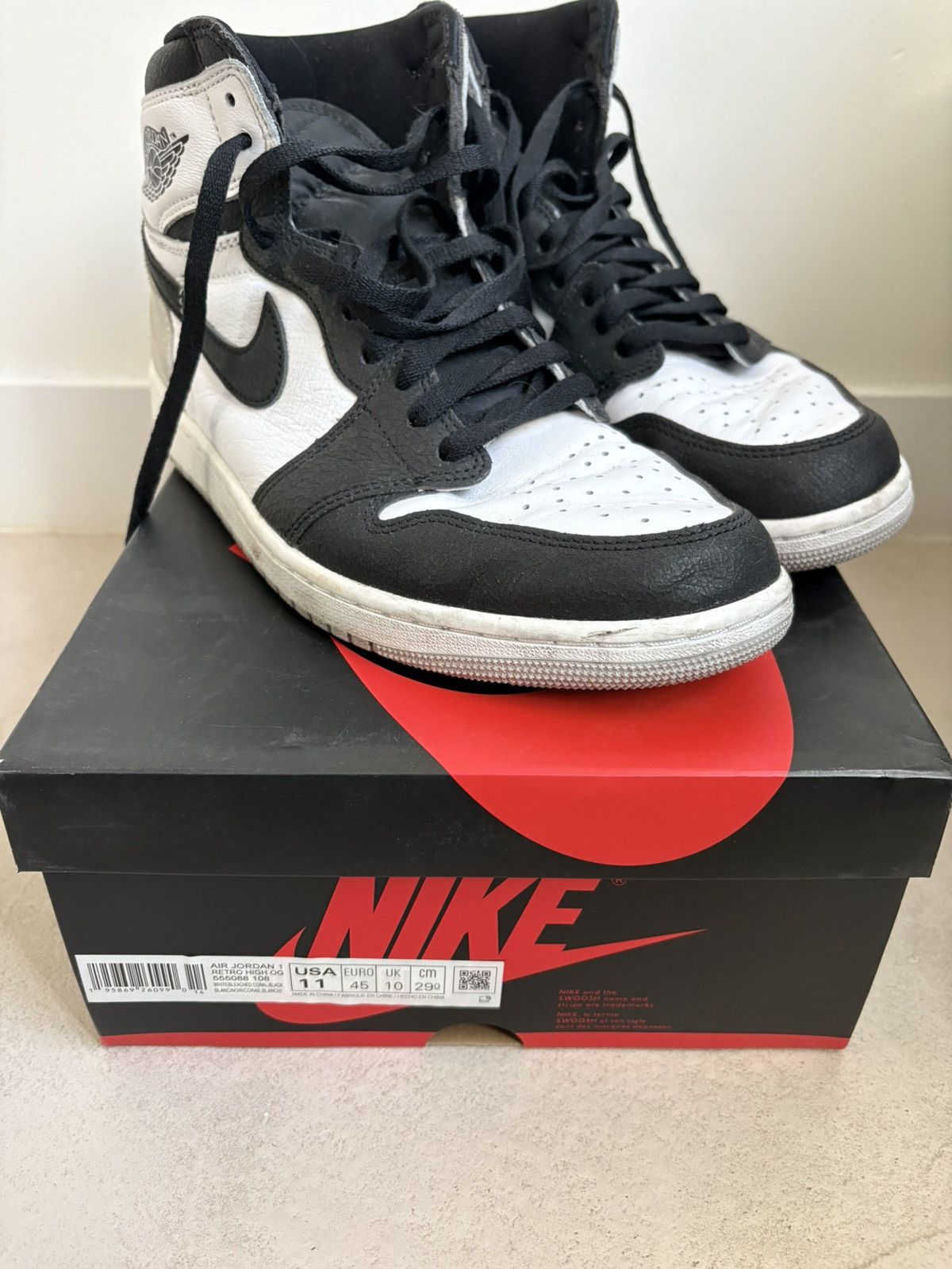 Nike Nike Air Jordan 1 OV Stage Haze Size US 11 / EU 44 - 2 Thumbnail