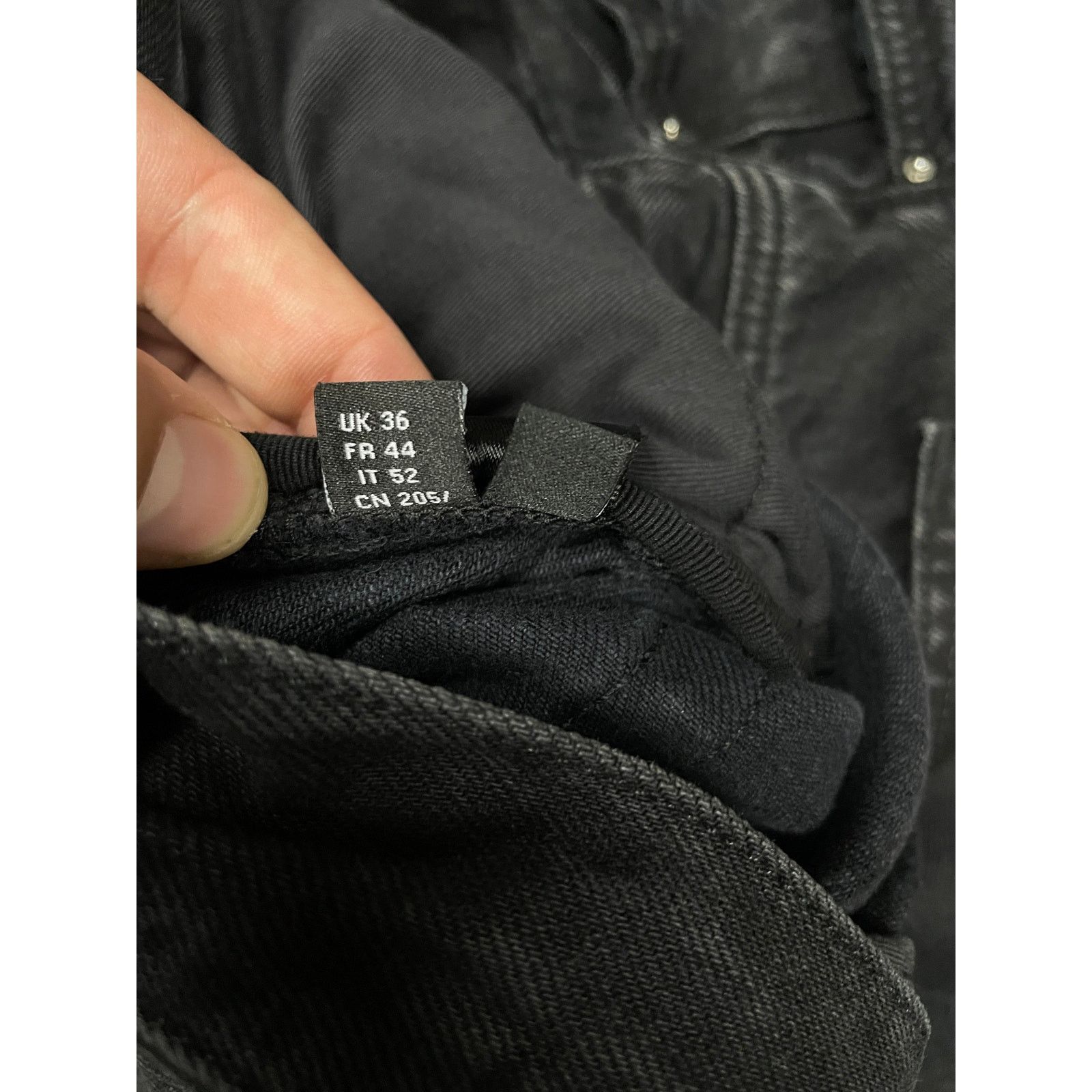 Amiri Amiri Side Logo Black District 1 Size 36 New Size US 36 / EU 52 - 8 Thumbnail
