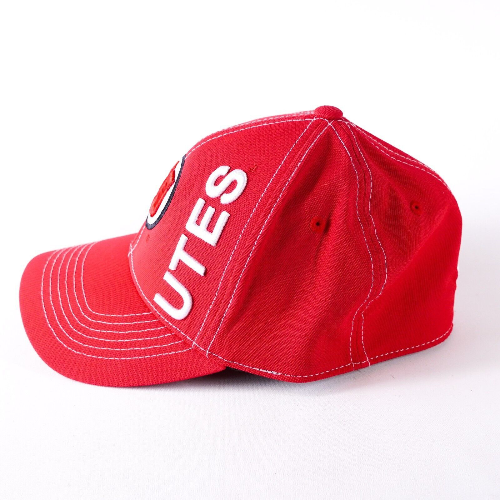 Other Utah UTES University College Football Fitted Baseball Hat Size ONE SIZE - 2 Thumbnail