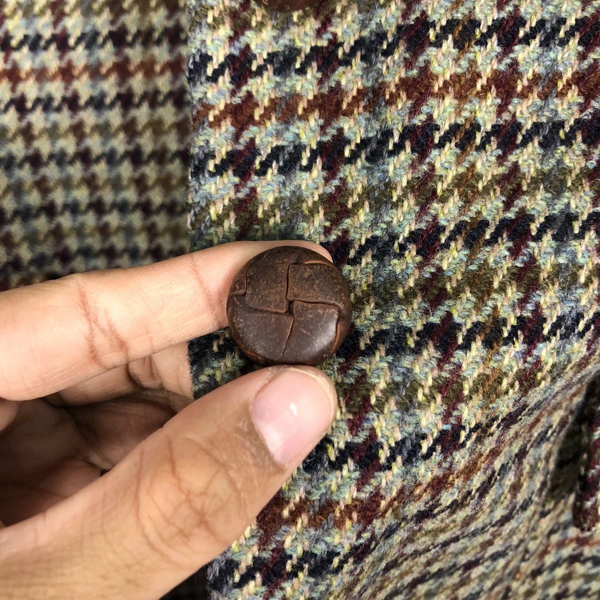 Vintage 📌Vintage Wool Jacket Aquascutum Of London Tartan Design Size US M / EU 48-50 / 2 - 17 Thumbnail