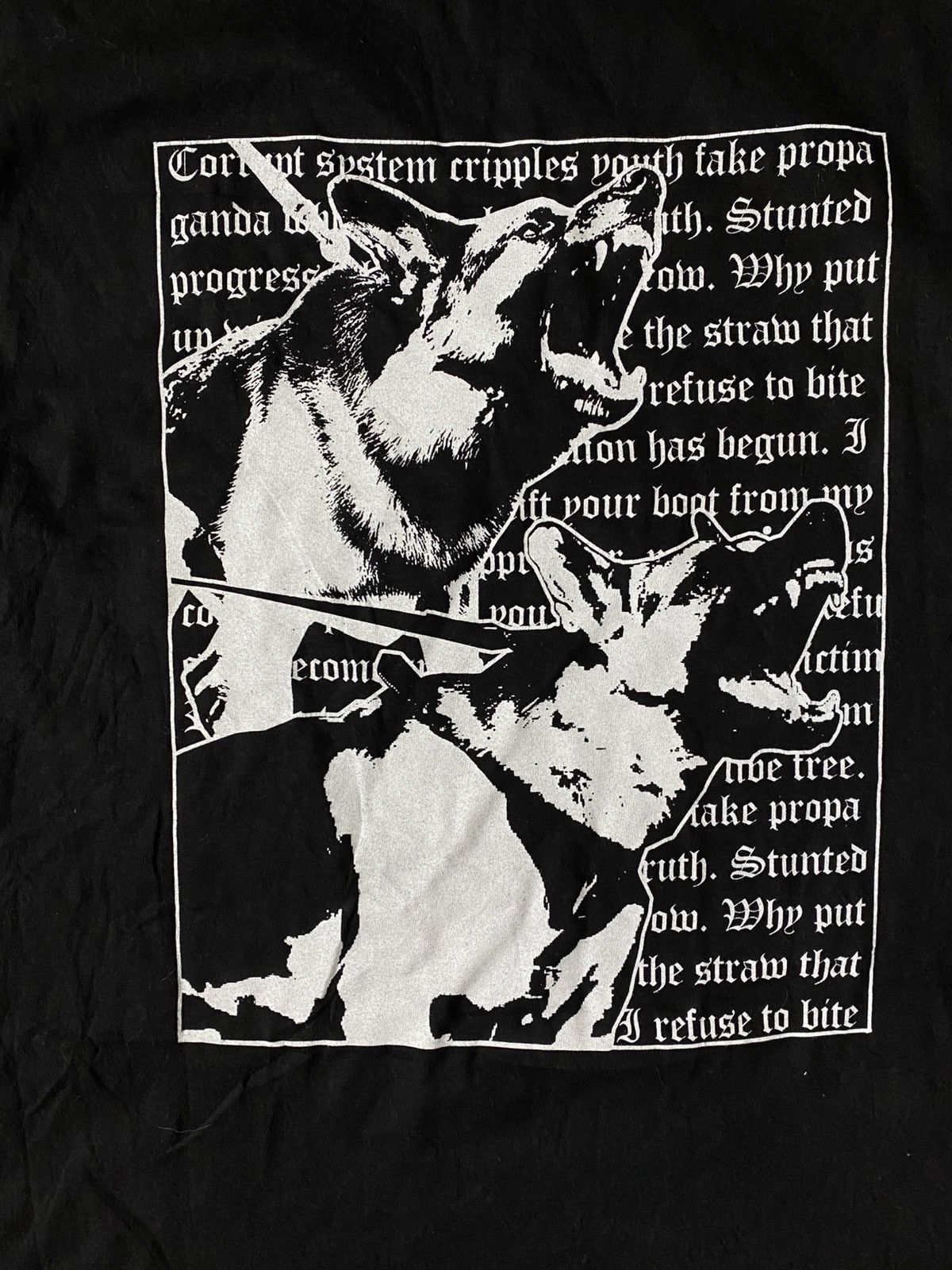 Band Tees × Vintage JESUS PIECE LONG SLEEVE TEE. Size US M / EU 48-50 / 2 - 9 Thumbnail