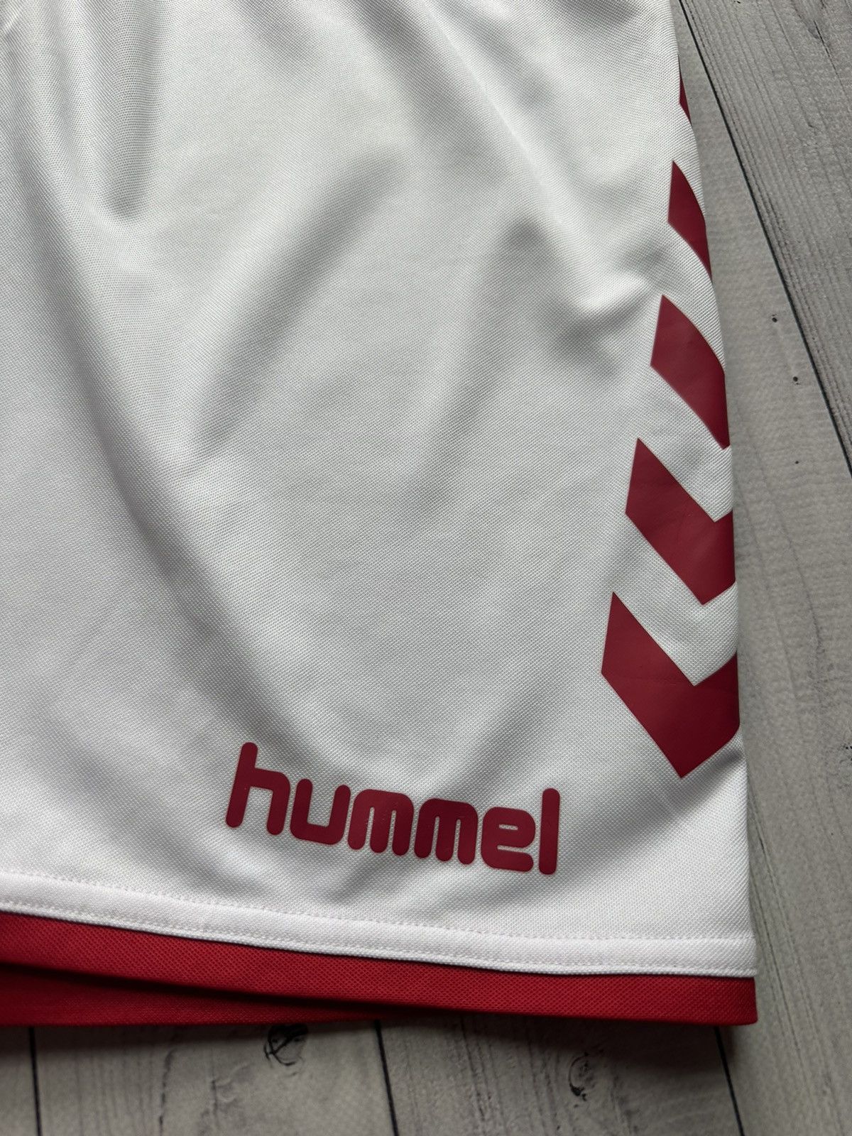 Other Denmark soccer shorts size M white Hummel Size US 32 / EU 48 - 3 Thumbnail