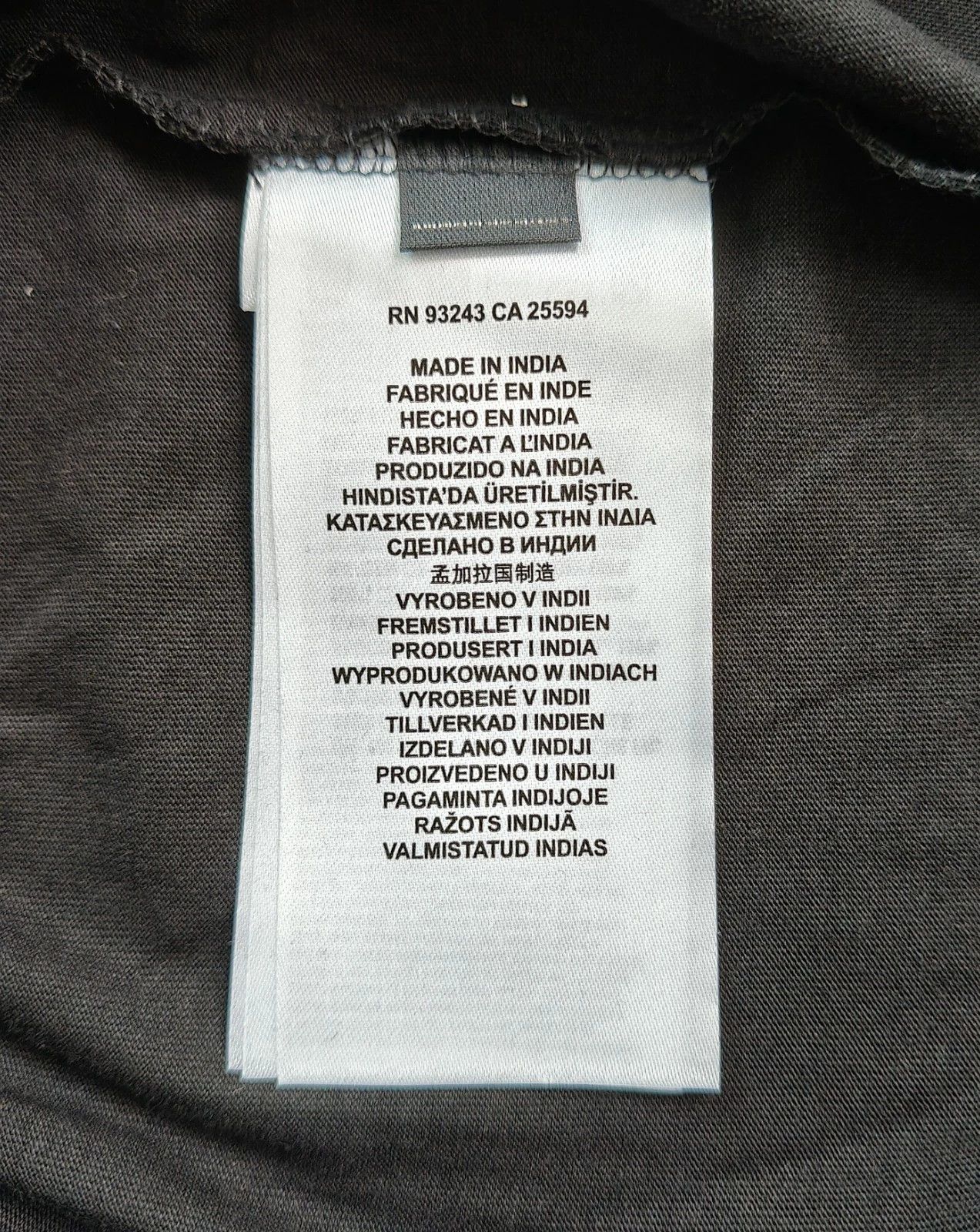 Diesel DIESEL Black T-shirt with DSL 78 Denim print T 4154 Size US L / EU 52-54 / 3 - 6 Thumbnail