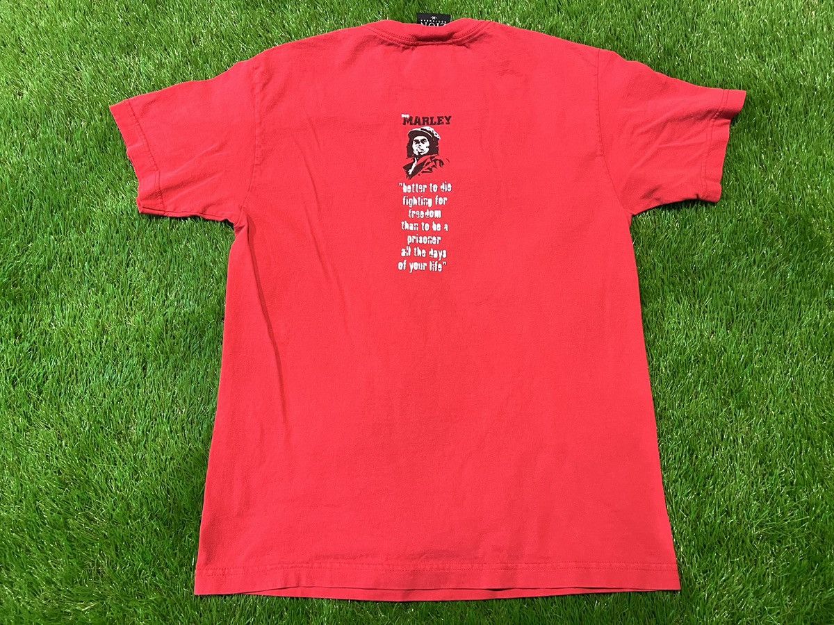 Vintage × Zion Rootswear 2001 BOB MARLEY Che Guevera T-SHIRT 2-Sided Freedom Fighter Size US M / EU 48-50 / 2 - 5 Thumbnail