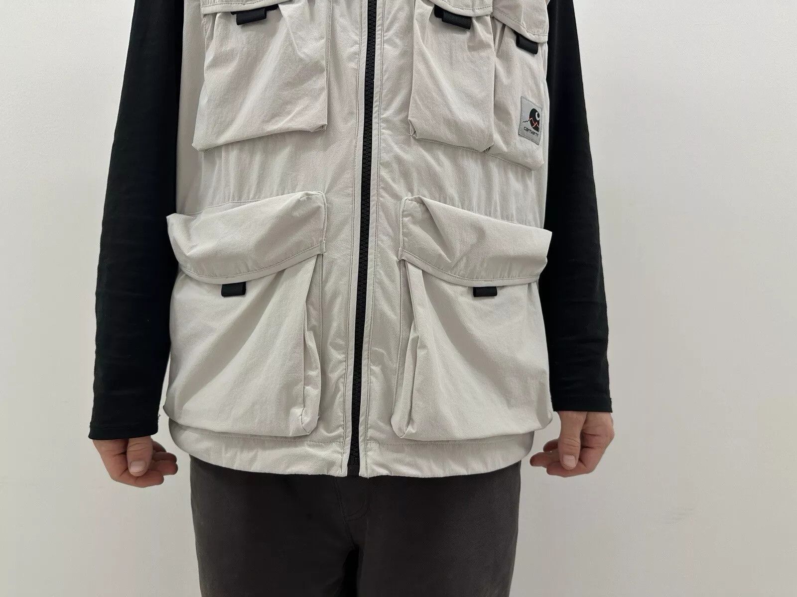 Carhartt Wip Carhartt WIP Hayes Vest White Pebble Mens Size US XL / EU 56 / 4 - 4 Thumbnail
