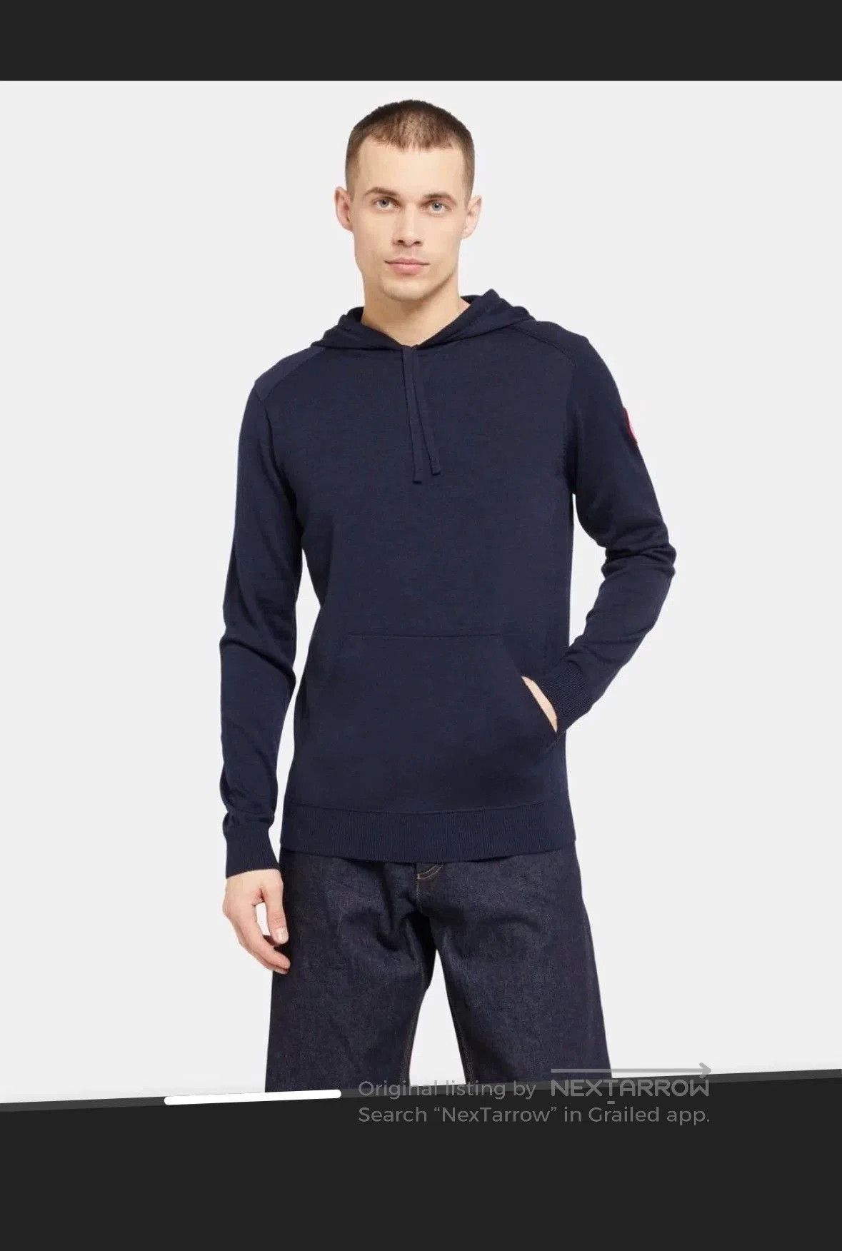 Canada Goose canada goose blue wool hooded sweatshirt. Size US S / EU 44-46 / 1 - 8 Thumbnail