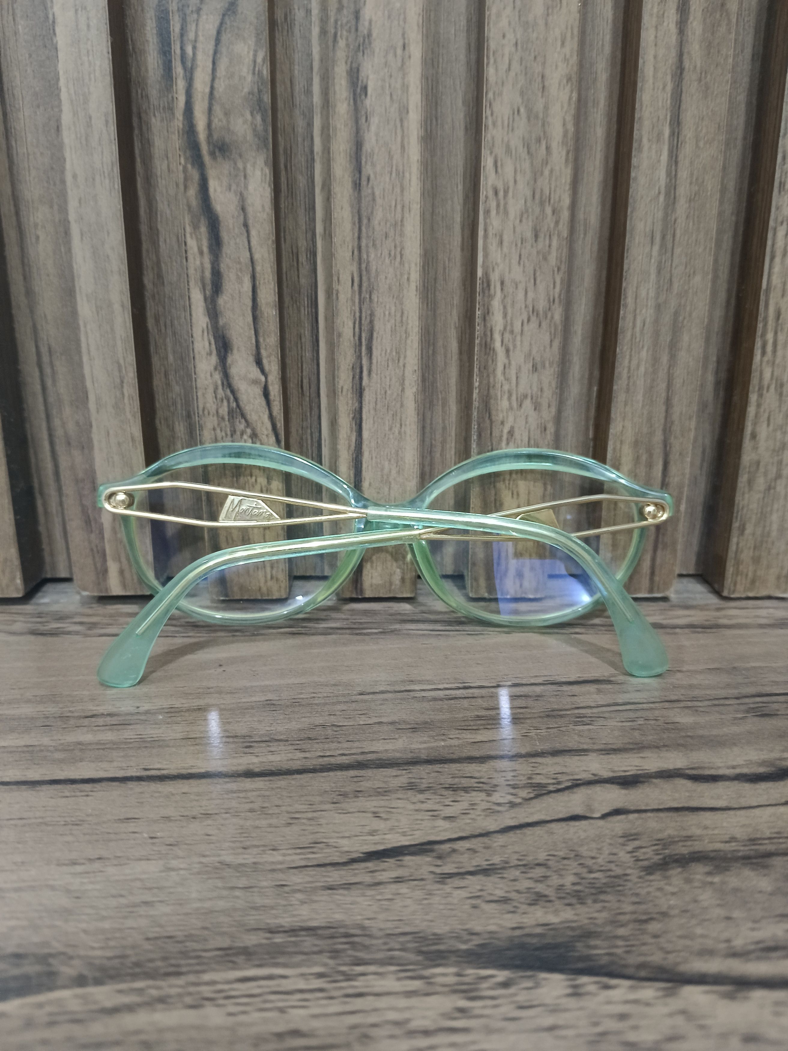 Claude Montana MontanaTranslucent Green Oval Glasses Frame Size ONE SIZE - 5 Thumbnail