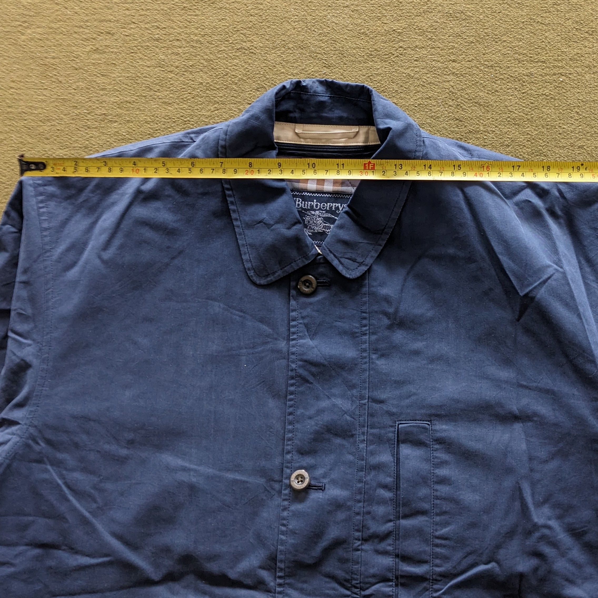 Burberry Vintage BURBERRY London Luxury Brand Trench Custom Coat Size US XL / EU 56 / 4 - 5 Thumbnail