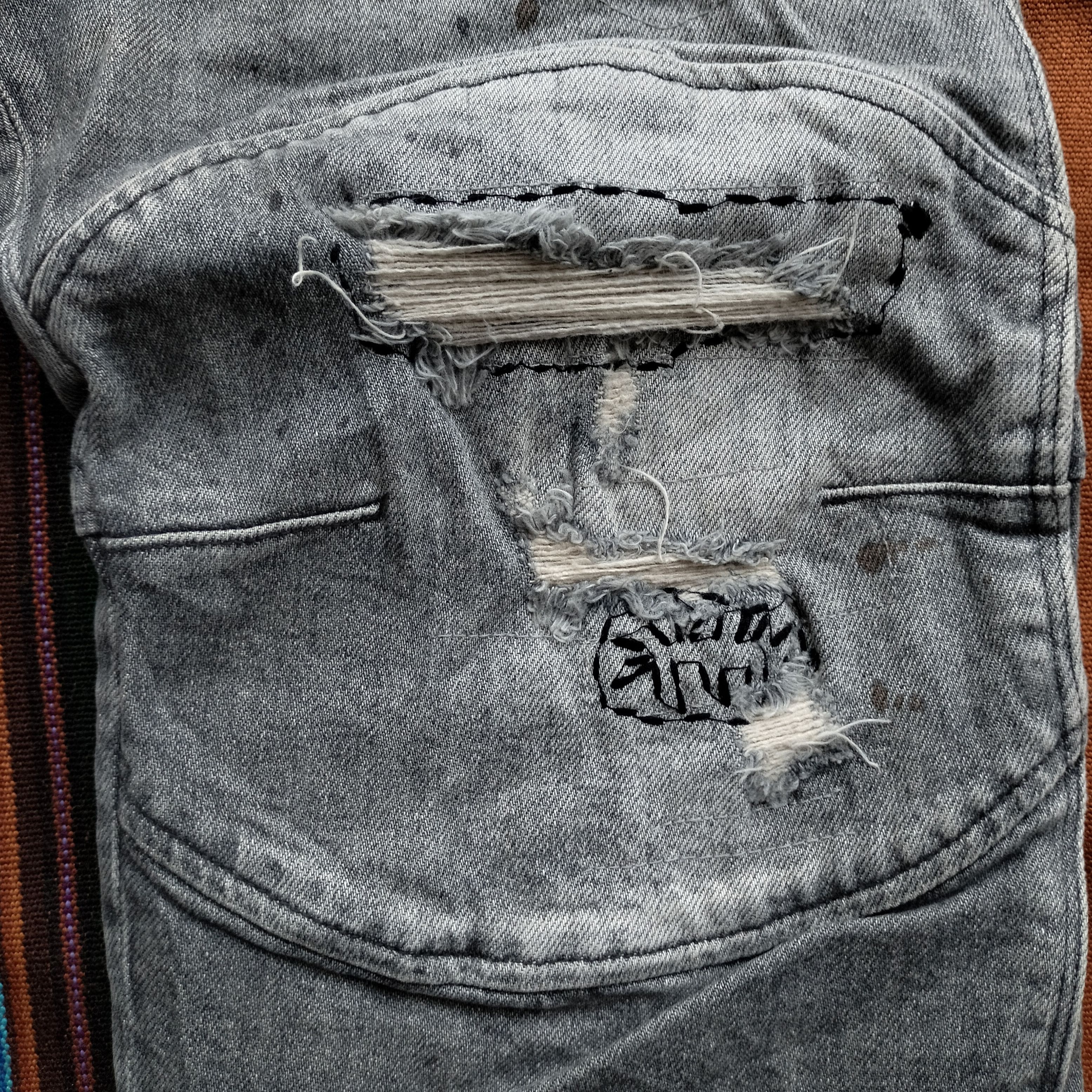 G-Star G Star raw 5620 3D tapered distressed denim Size US 34 / EU 50 - 5 Thumbnail
