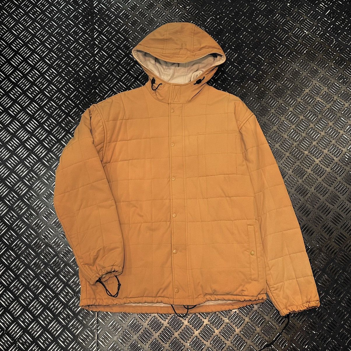 image of Stussy Quilting Jacket in Brown, Men's (Size Large)