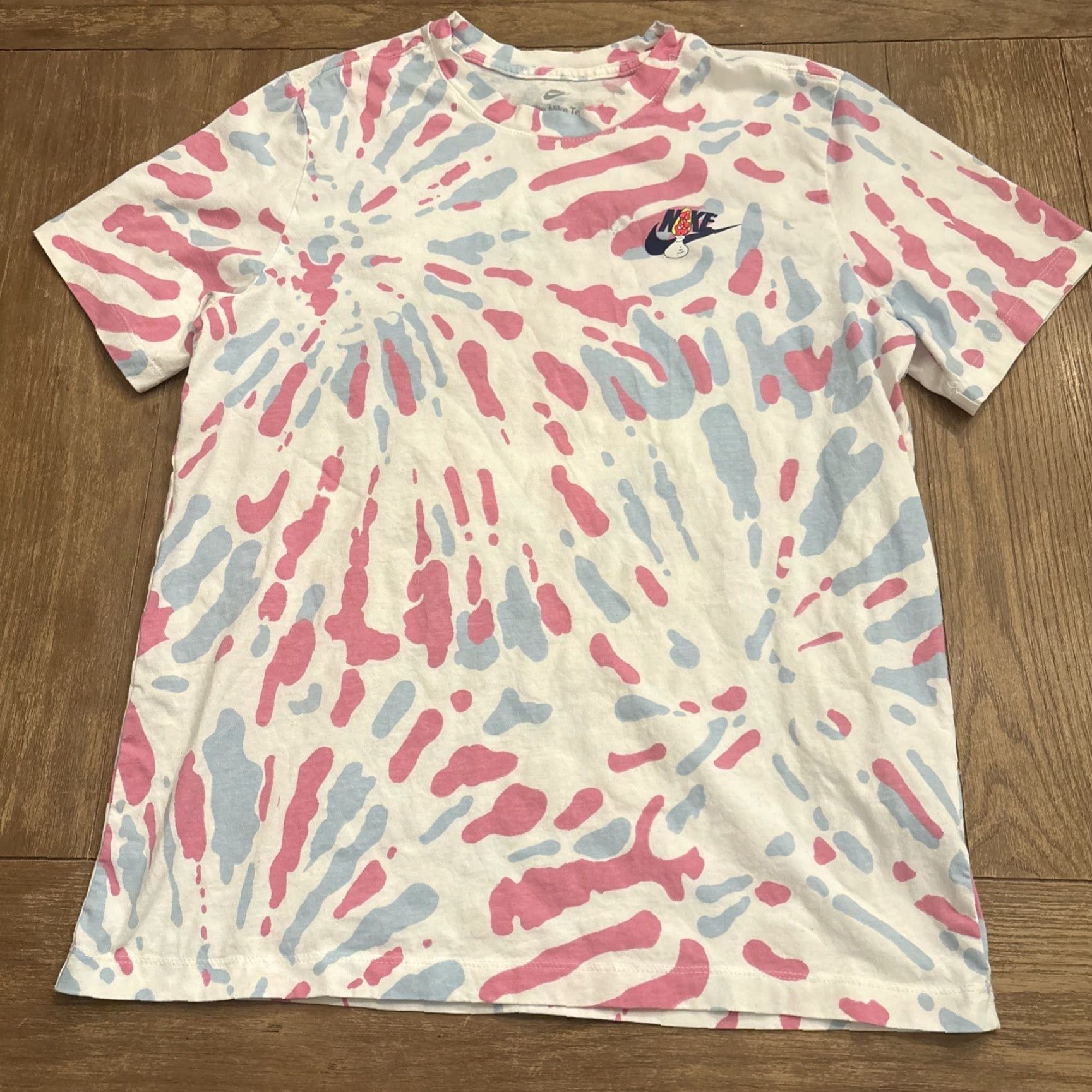 Nike Nike Tee Shirt Adult Large Multicolor Lava Tie-Dye Sports Are A Trip Graphic Size US L / EU 52-54 / 3 - 2 Thumbnail