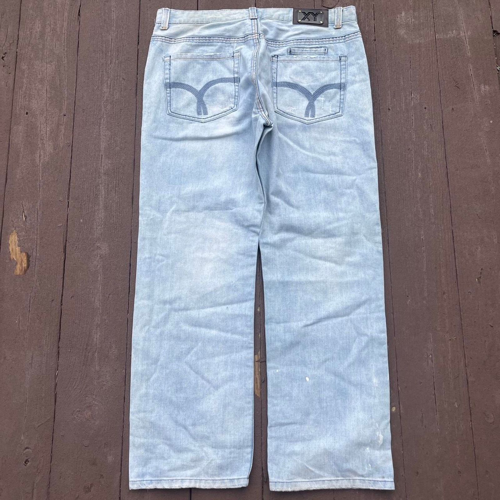 Xray Footwear Vintage y2k XRay Baggy Blue Jeans Size US 38 / EU 54 - 1 Thumbnail