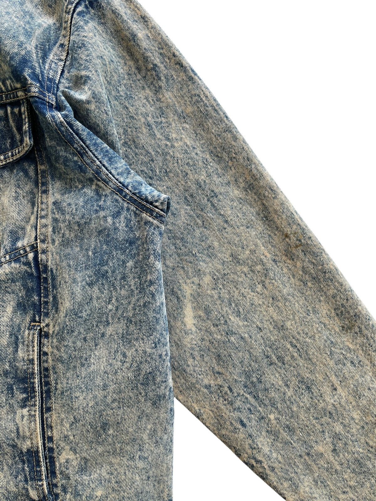 Vintage Vintage Dallas Cowboys Dusted Denim Acid Wash Jacket Size US L / EU 52-54 / 3 - 17 Thumbnail