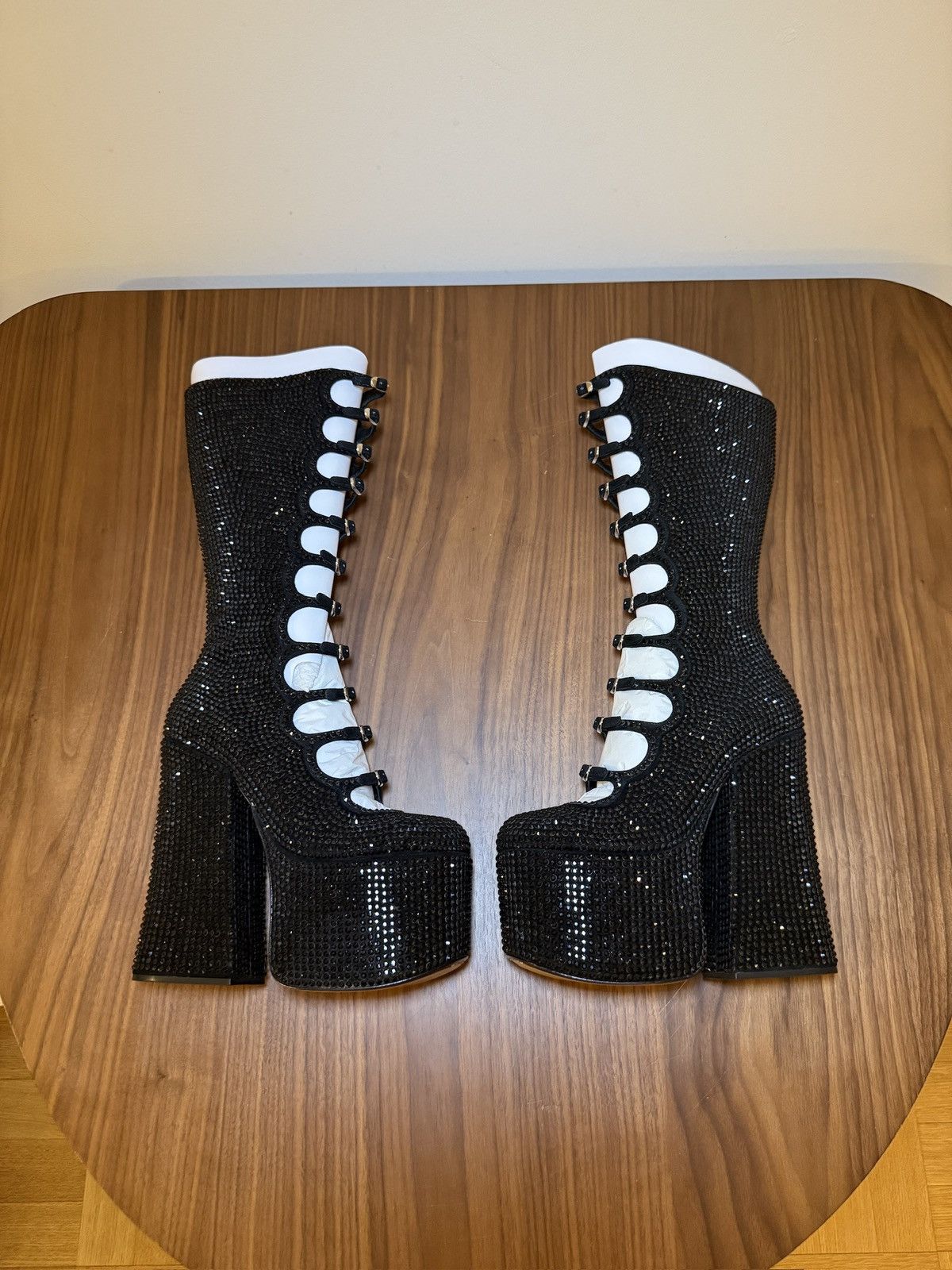 Marc Jacobs Marc Jacob’s Rhinestone Kiki Boots Women’s EU 6/US 6 Size US 6 / IT 36 - 16 Thumbnail