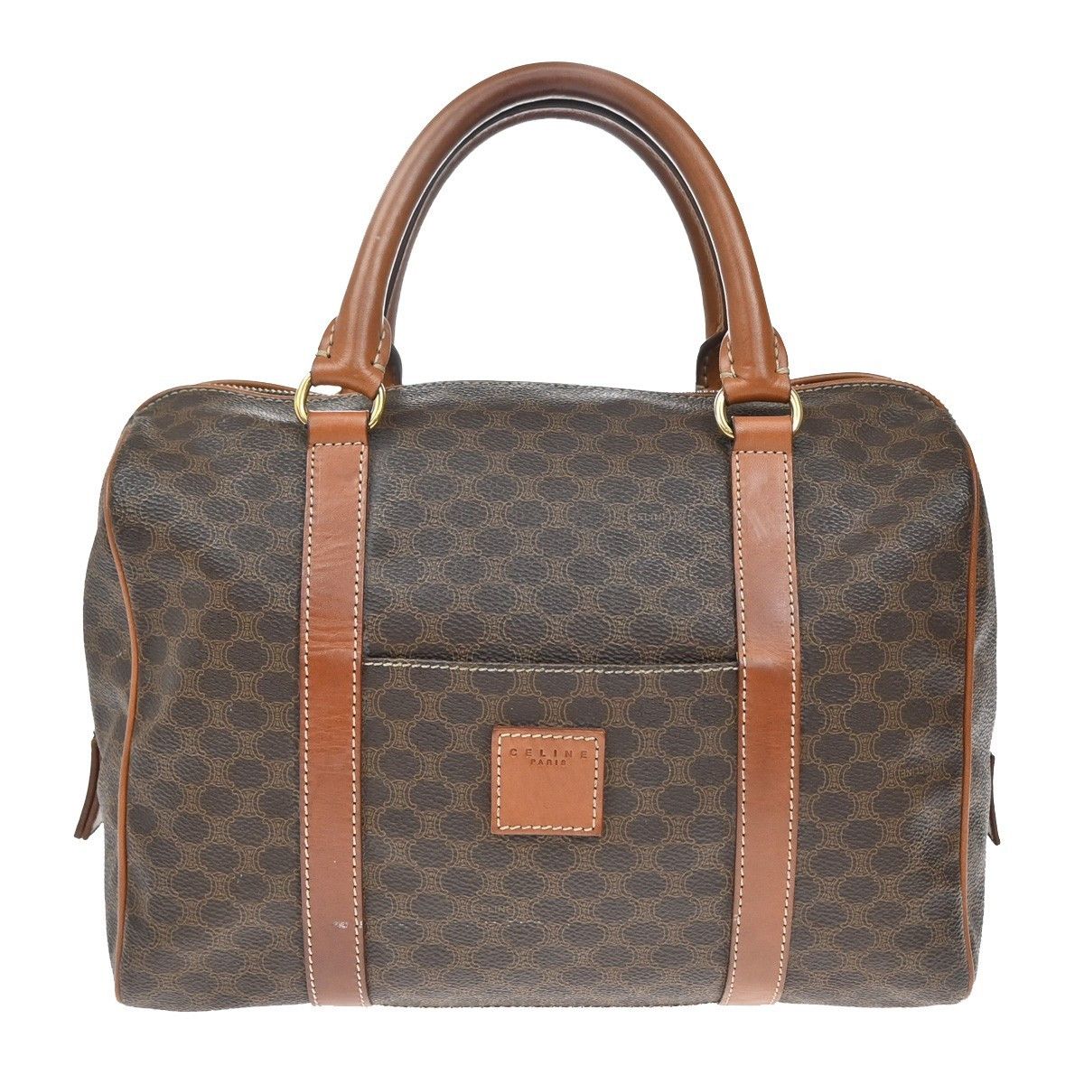 Celine Celine Macadam Handbag Macadam with leather Size ONE SIZE - 1 Thumbnail