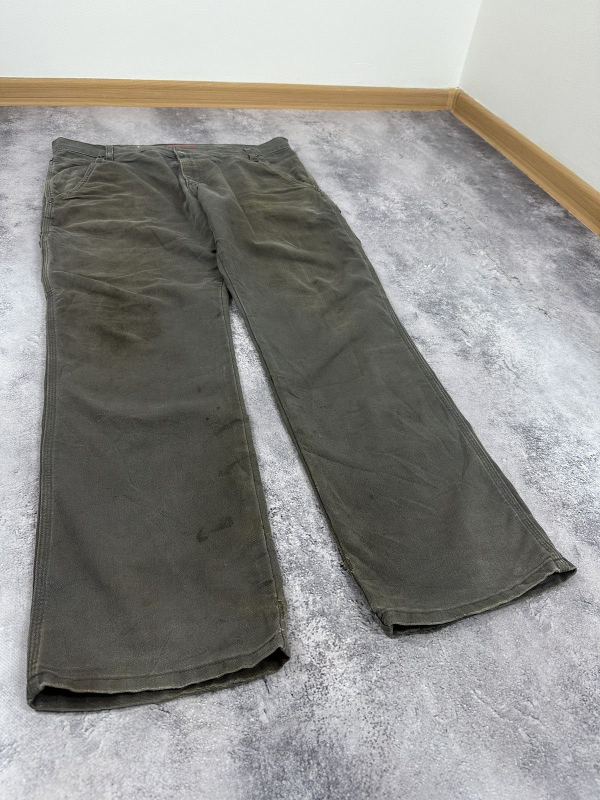 Dickies Vintage Dickies Distressed USA Carpenter Utility Work Pants Size US 38 / EU 54 - 9 Thumbnail