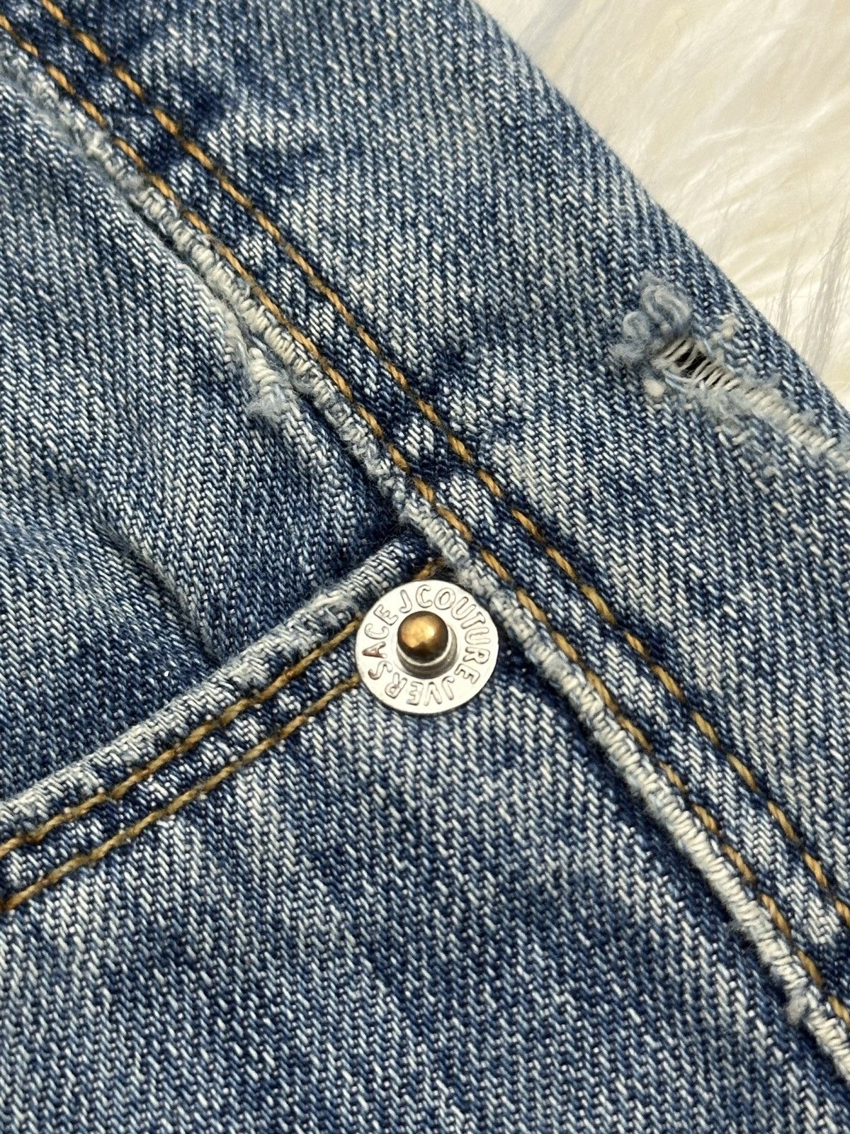Versace Versace luxury vintage pants jeans Size 25" / US 0 / IT 36 - 7 Thumbnail