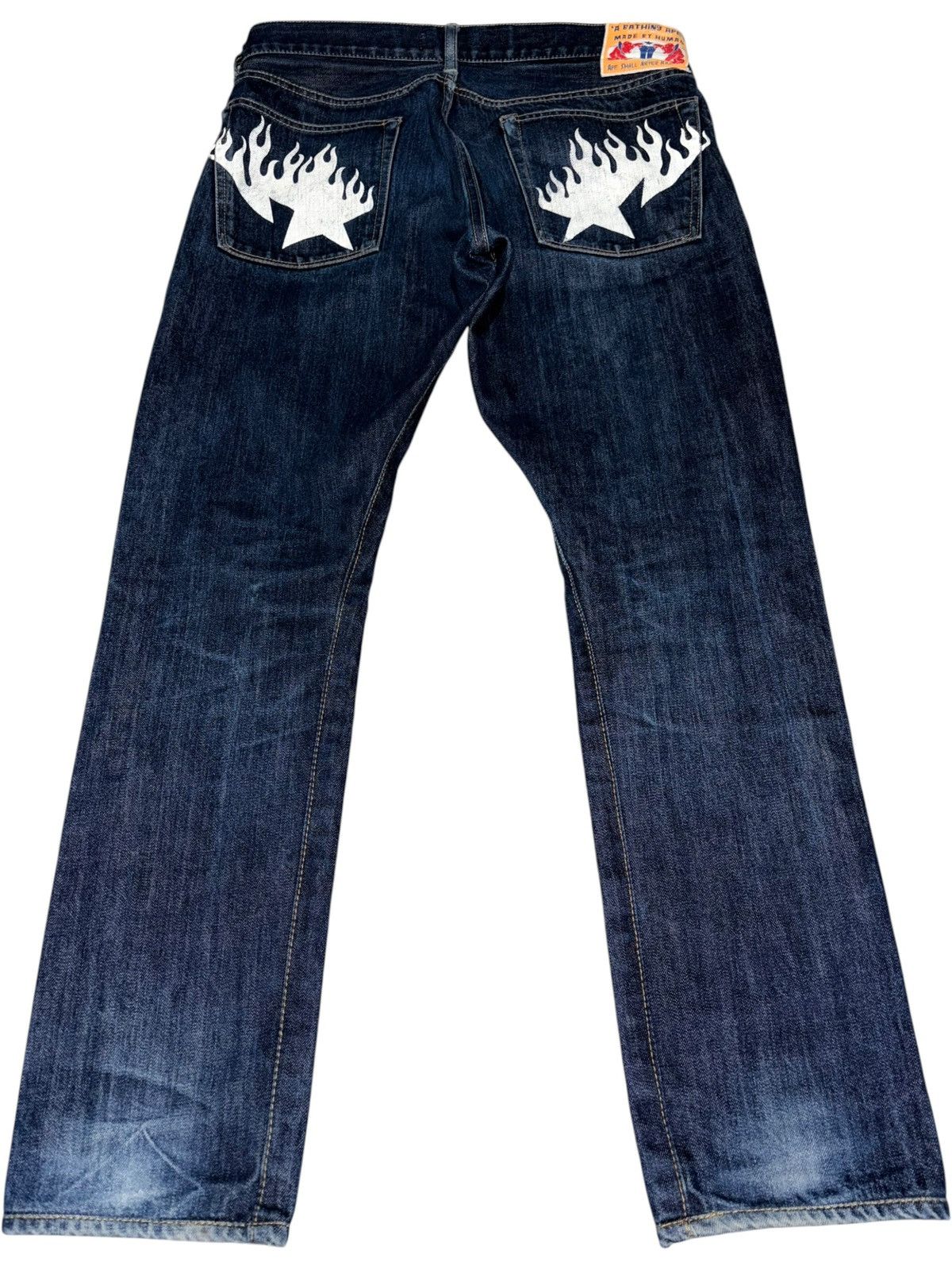Bape 32 Nigo Era Bape Star Jeans Bapesta Logo Denim Human Made m Size US 32 / EU 48 - 1 Thumbnail