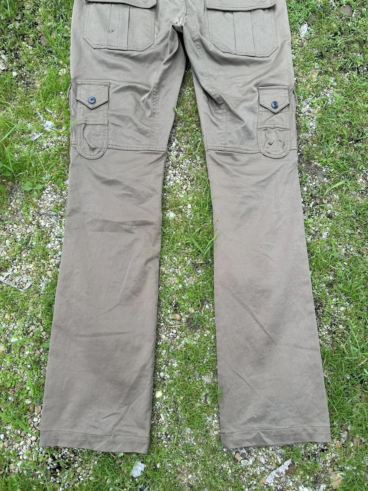 Schlussel SICKS!!🔥🔥FLARE/BOOTCUT SCHLUSSEL MULTIPOCKET BONDAGE PANTS Size US 34 / EU 50 - 13 Thumbnail