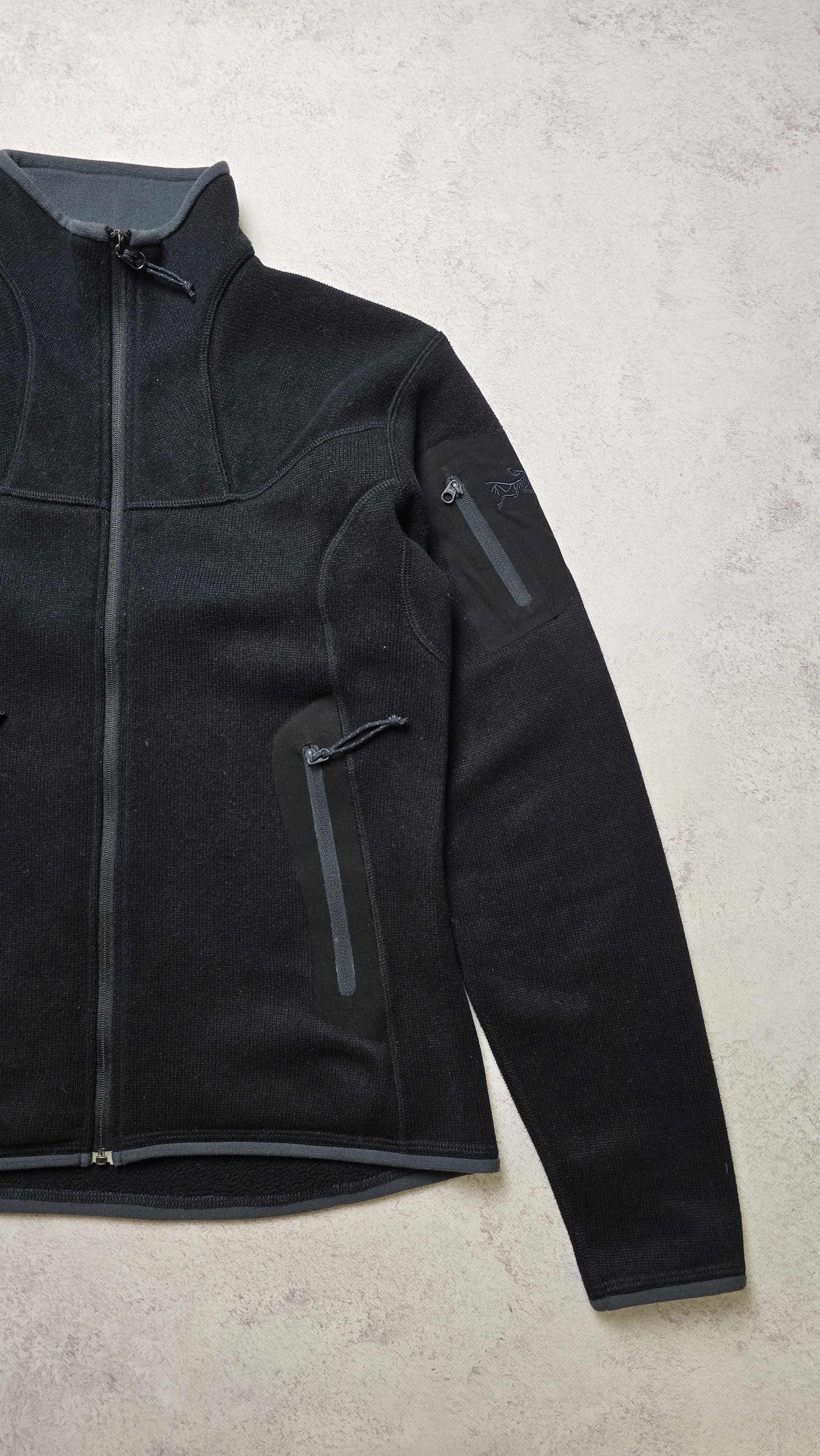 Arc'teryx Arc'teryx Covert Fleece Jacket Women’s M Black Full Zip Knit Size M / US 6-8 / IT 42-44 - 9 Thumbnail