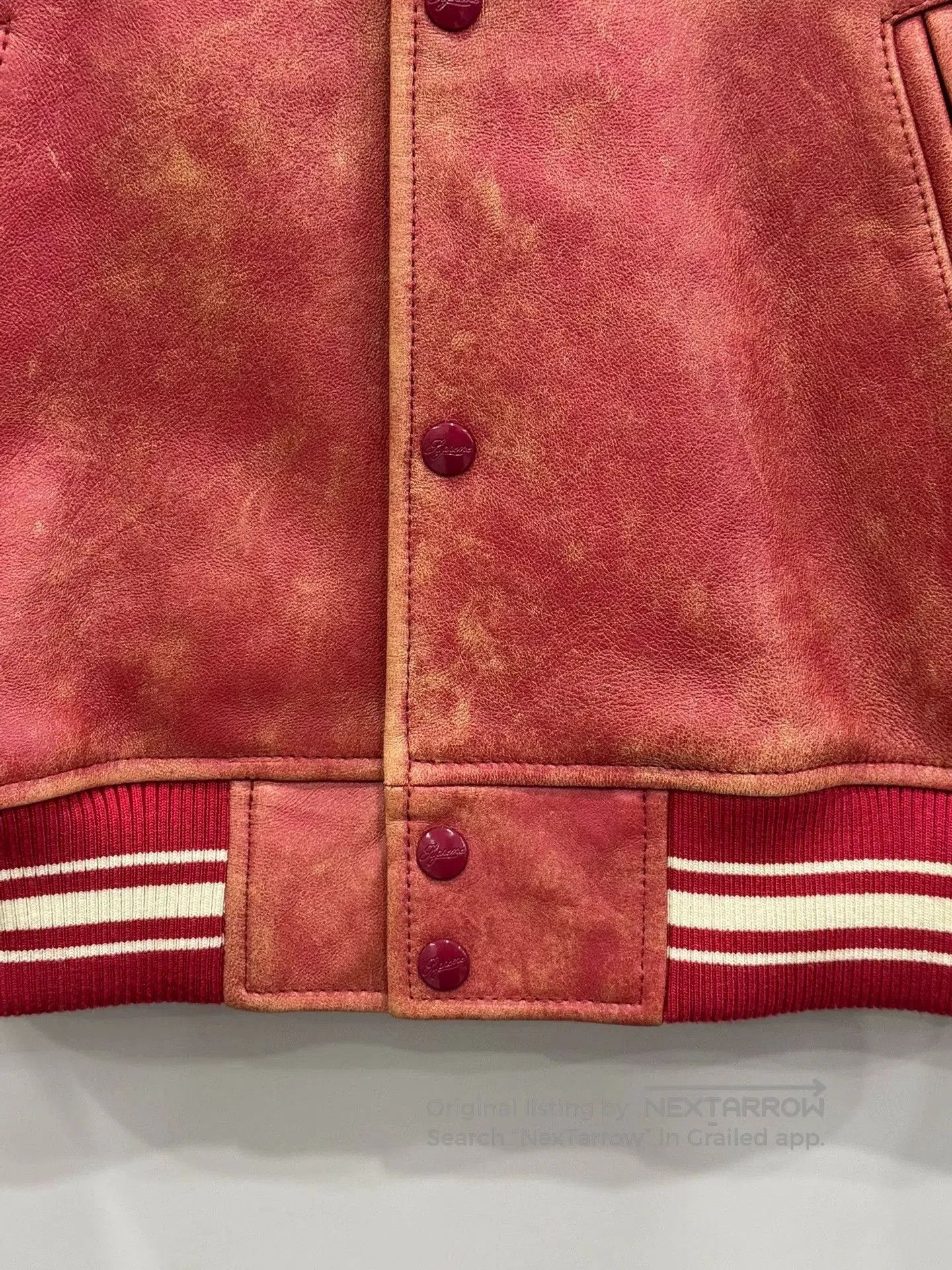 Supreme vintage supreme baseball leather jacket size S. Size US S / EU 44-46 / 1 - 4 Thumbnail