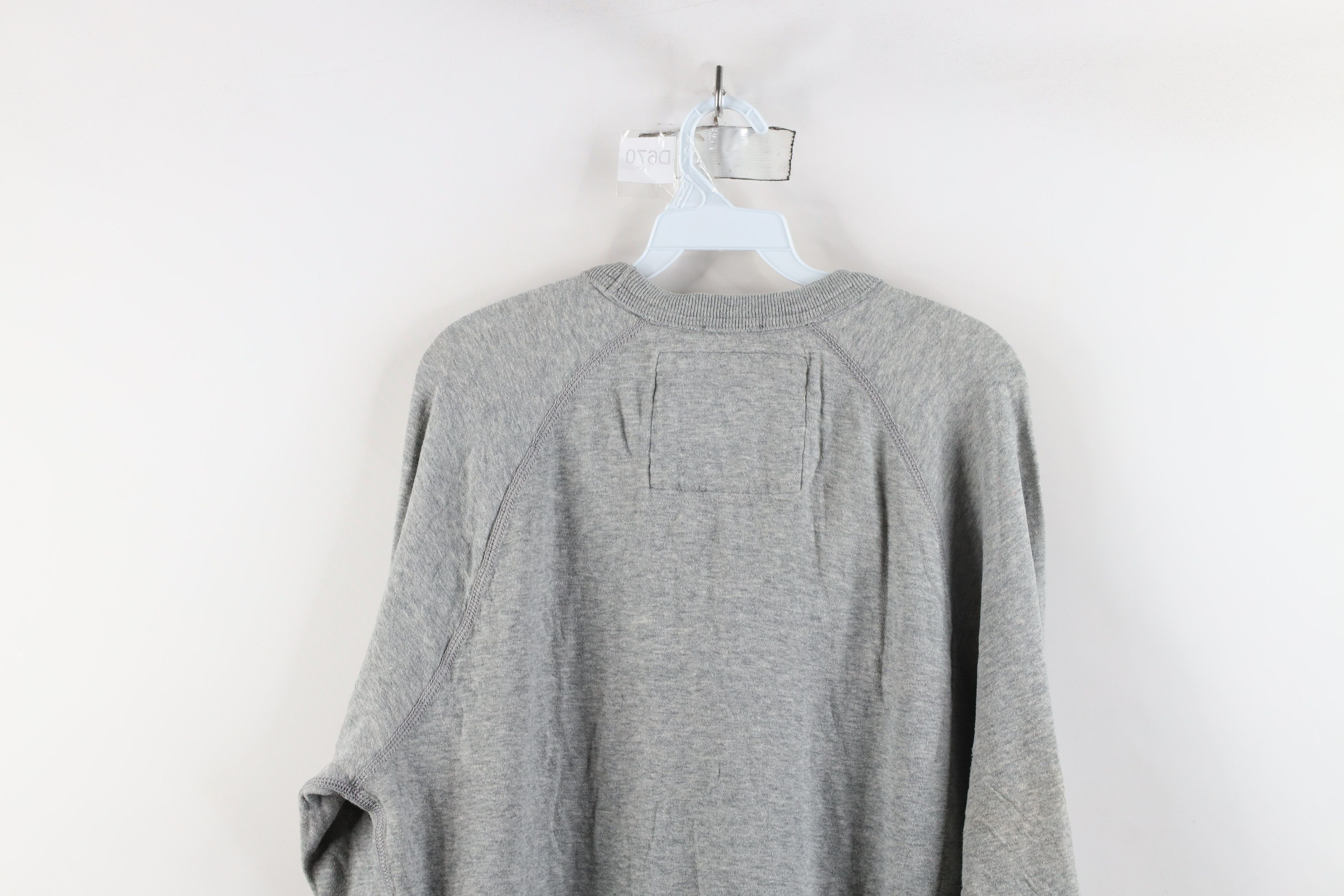 Abercrombie & Fitch × Vintage Vintage Abercrombie & Fitch Spell Long Sleeve T-Shirt Gray Size US XXL / EU 58 / 5 - 12 Thumbnail