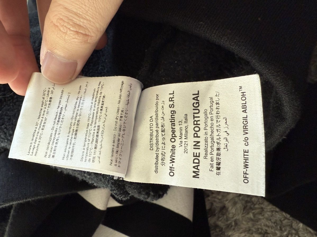 Off-White Off white Vintage Zip Up Hoodie size S Size US S / EU 44-46 / 1 - 9 Thumbnail